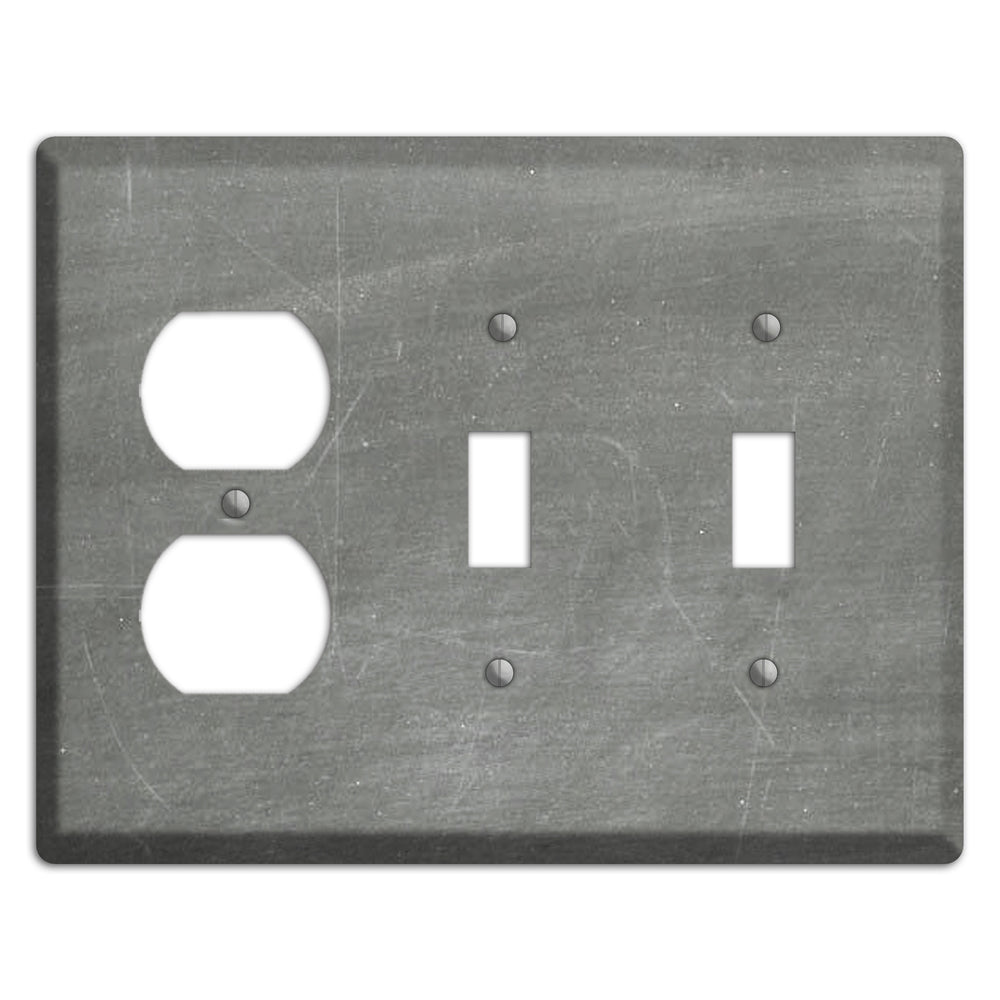 Chalk Green Duplex / 2 Toggle Wallplate