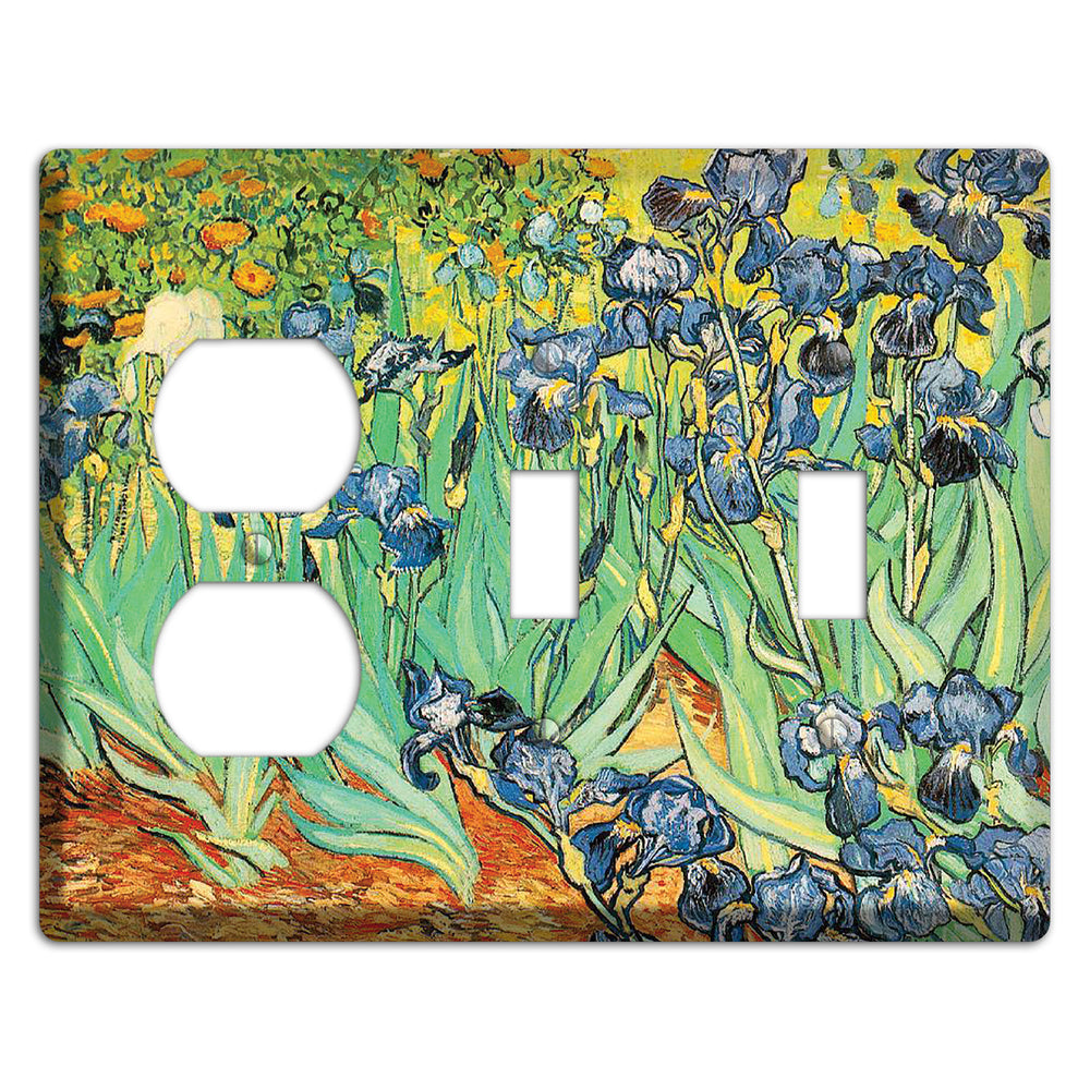 Vincent Van Gogh 1 Duplex / 2 Toggle Wallplate