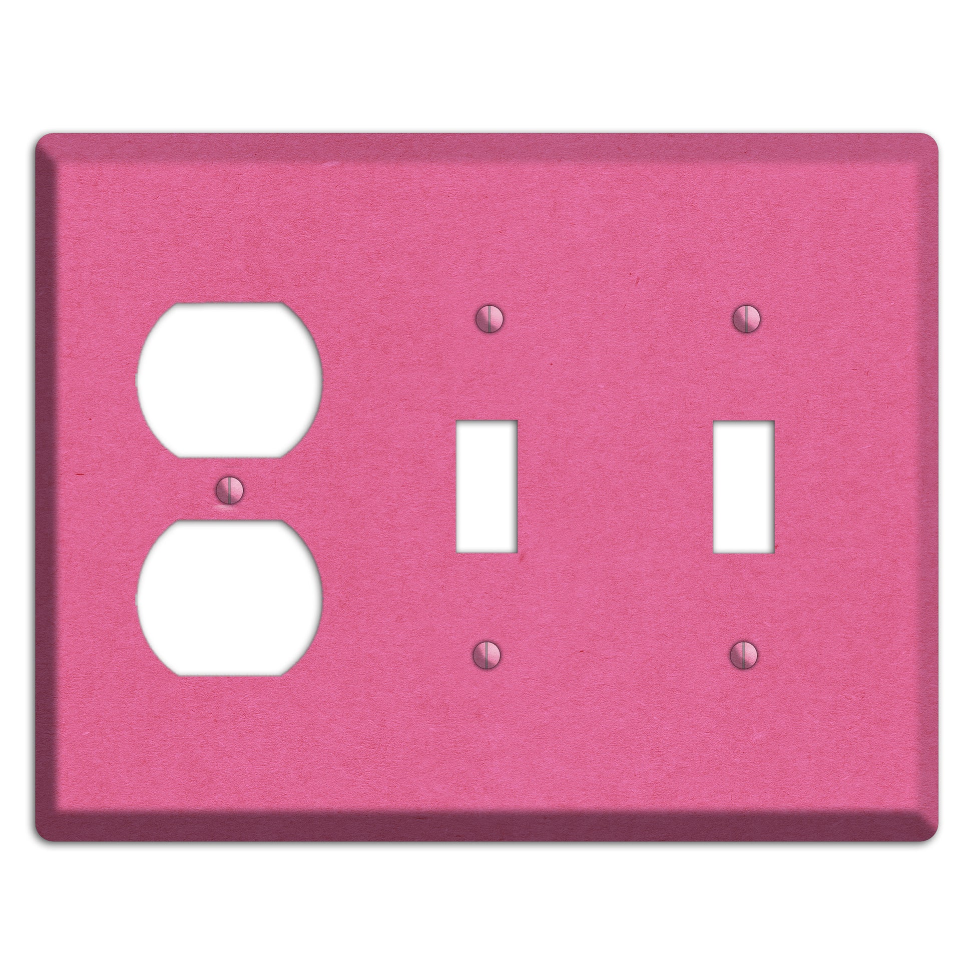 Cabaret Kraft Duplex / 2 Toggle Wallplate