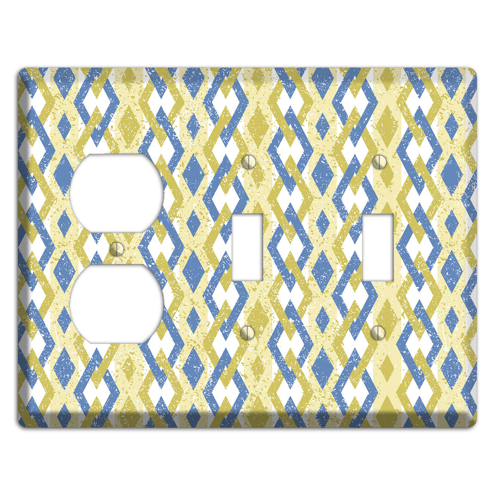 Songbird Duplex / 2 Toggle Wallplate