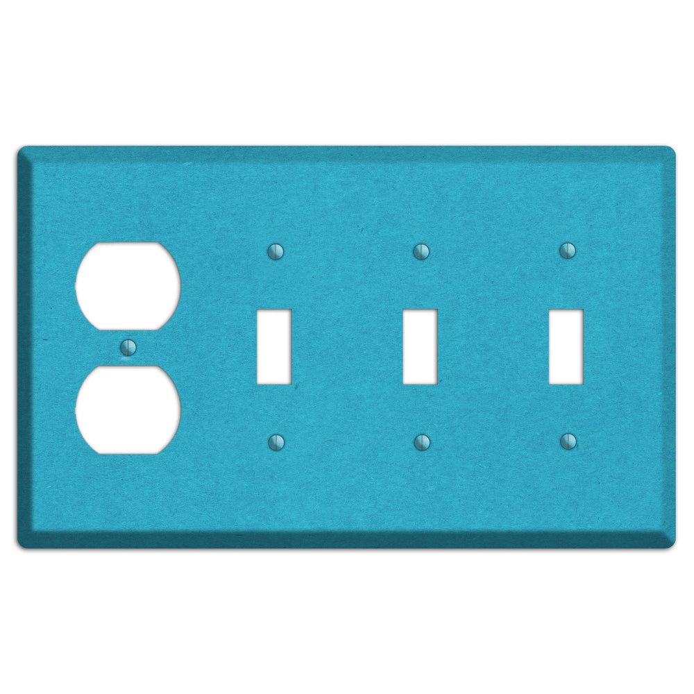 Scooter Kraft Duplex / 3 Toggle Wallplate
