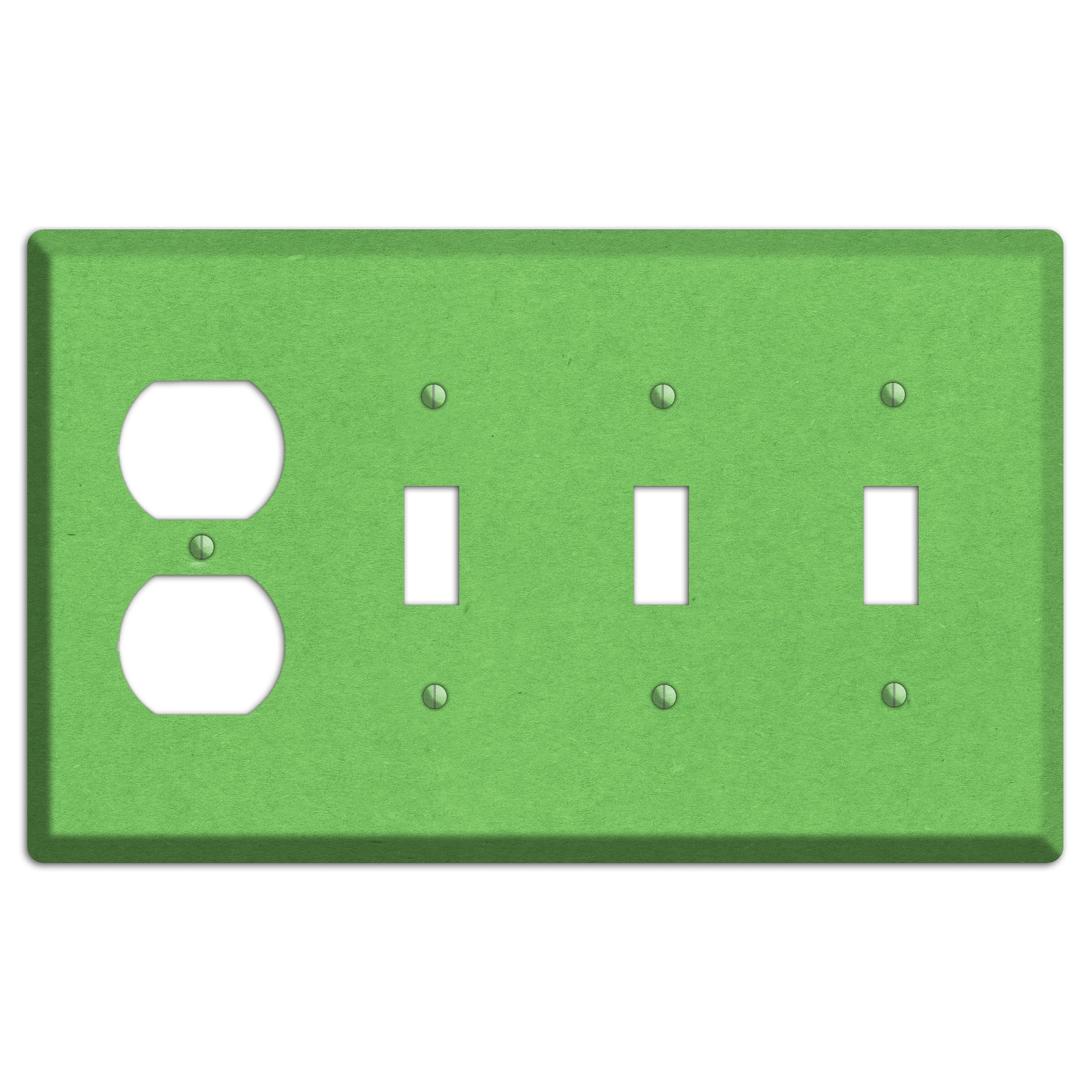 Mantis Kraft Duplex / 3 Toggle Wallplate