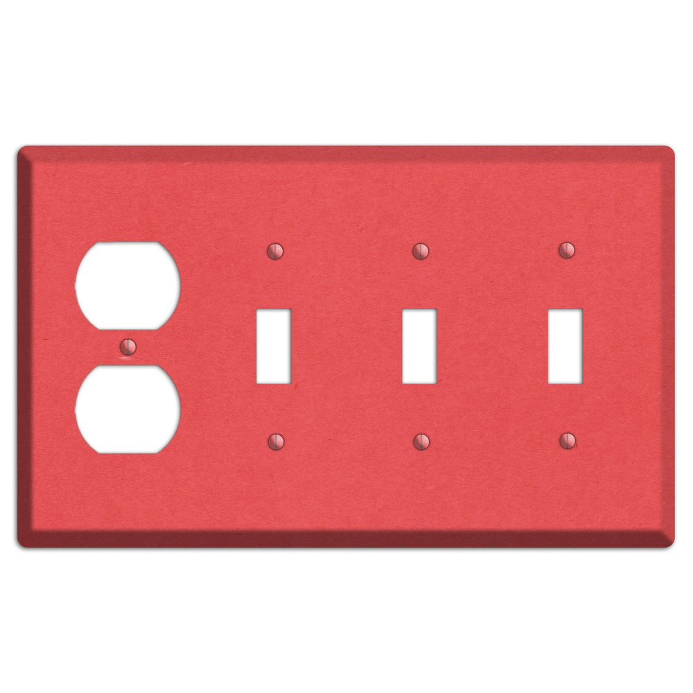 Mandy Kraft Duplex / 3 Toggle Wallplate