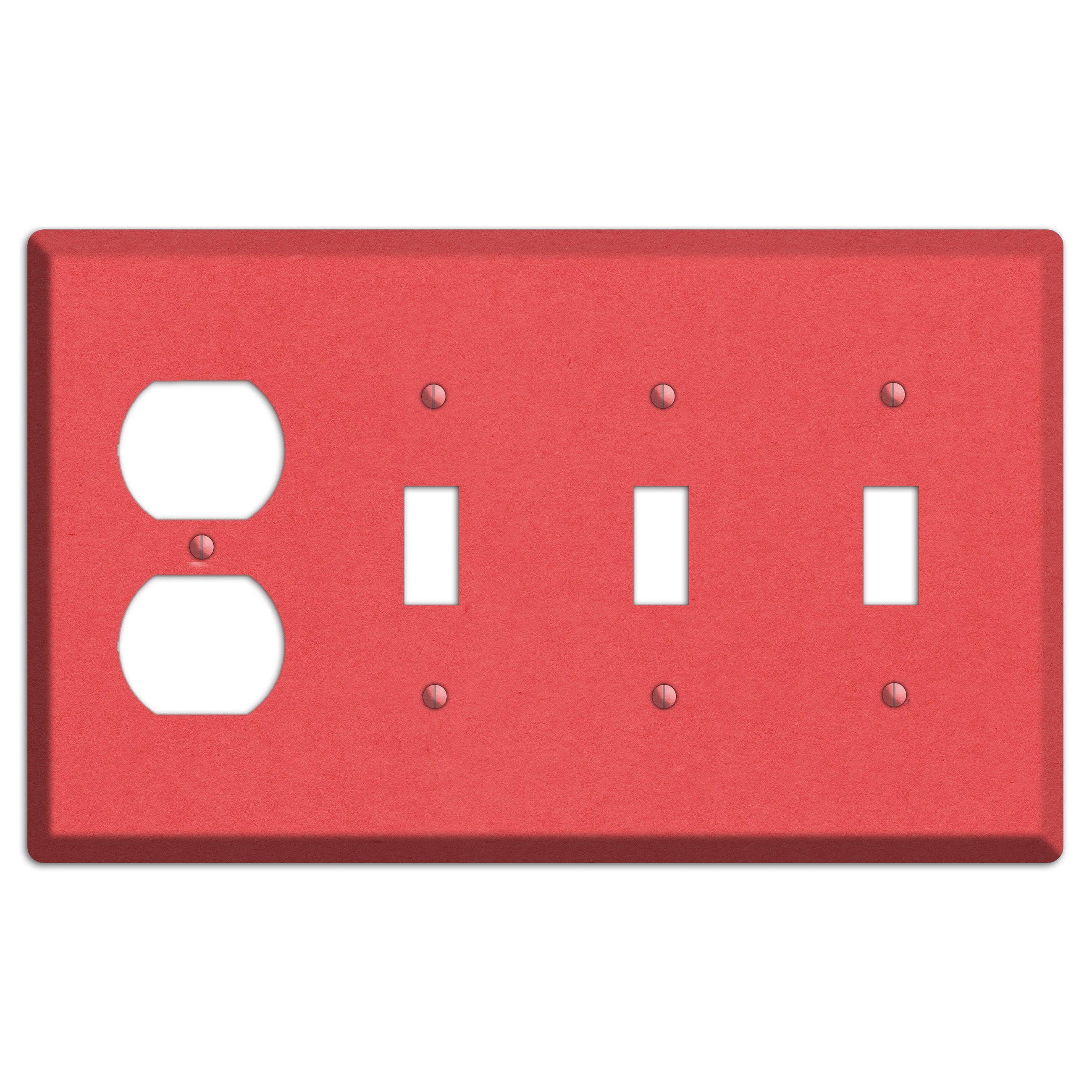 Mandy Kraft Duplex / 3 Toggle Wallplate