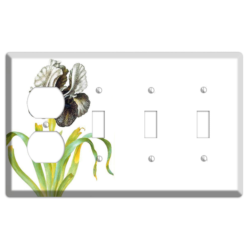 Susaniana Duplex / 3 Toggle Wallplate