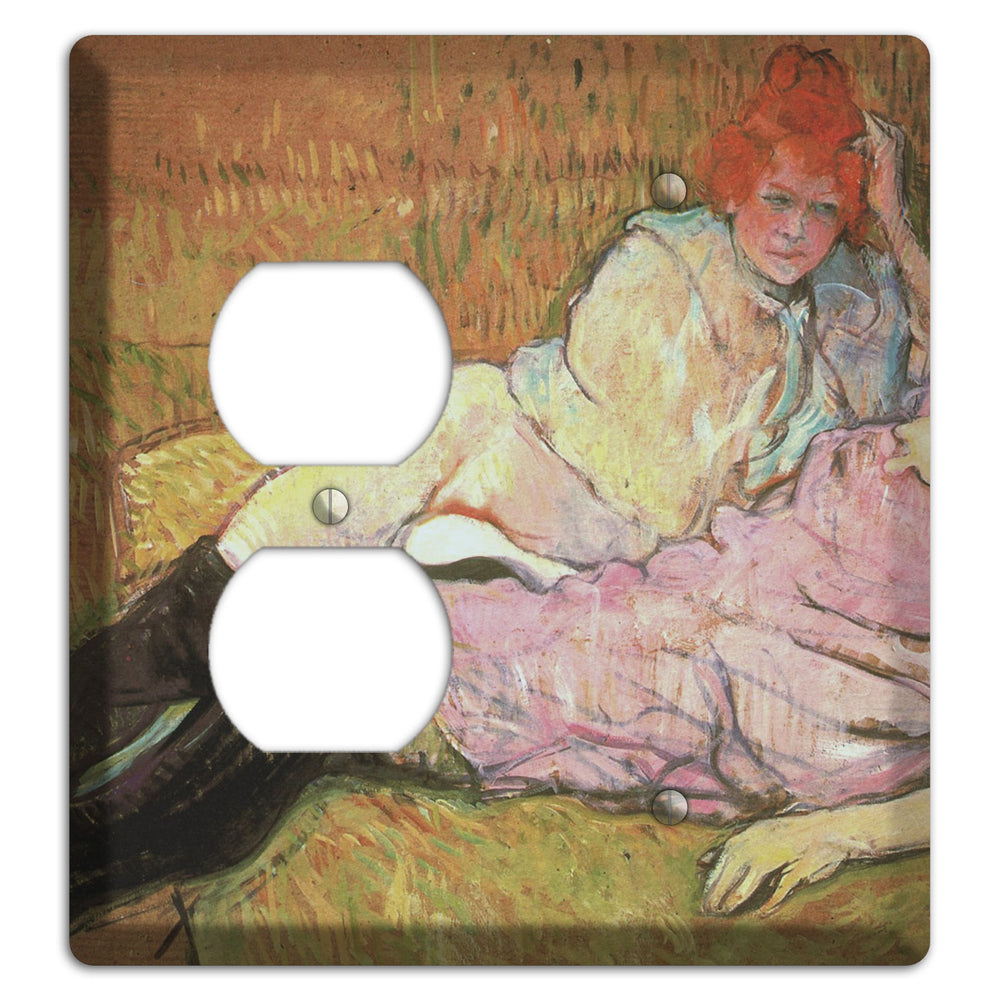 Toulouse-Lautrec 2 Duplex / Blank Wallplate