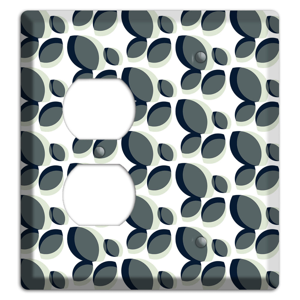 Leaves Style E Duplex / Blank Wallplate