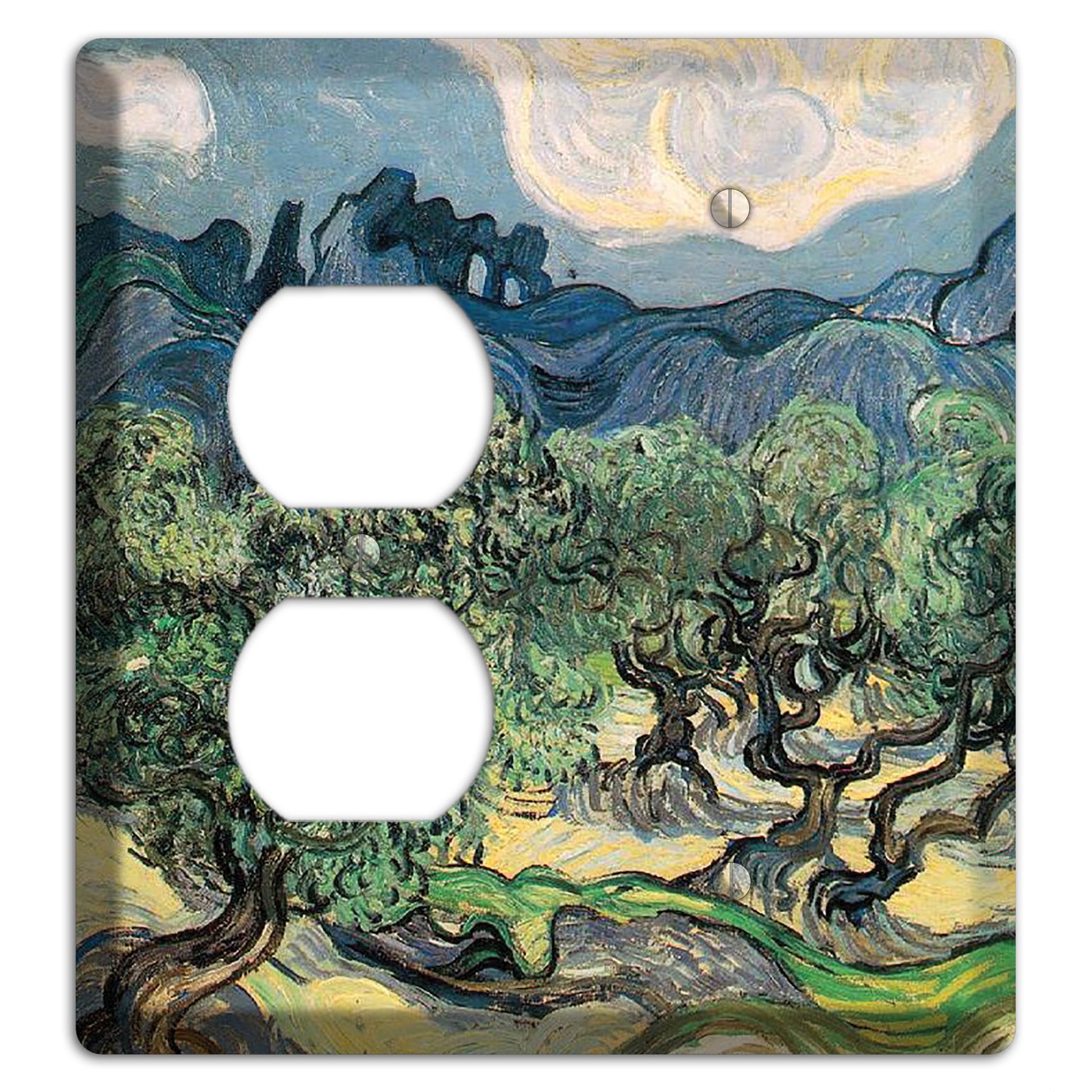 Vincent Van Gogh 5 Duplex / Blank Wallplate