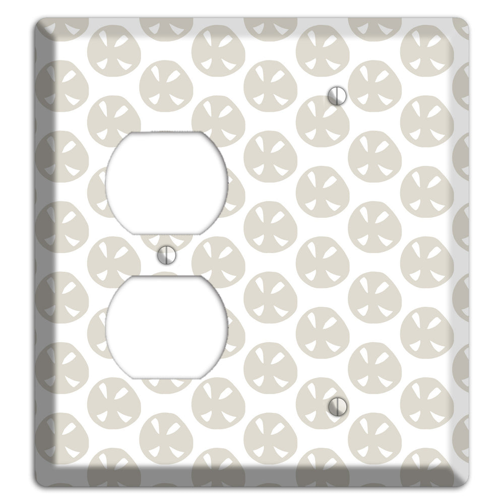 Simple Scandanavian Style LL Duplex / Blank Wallplate