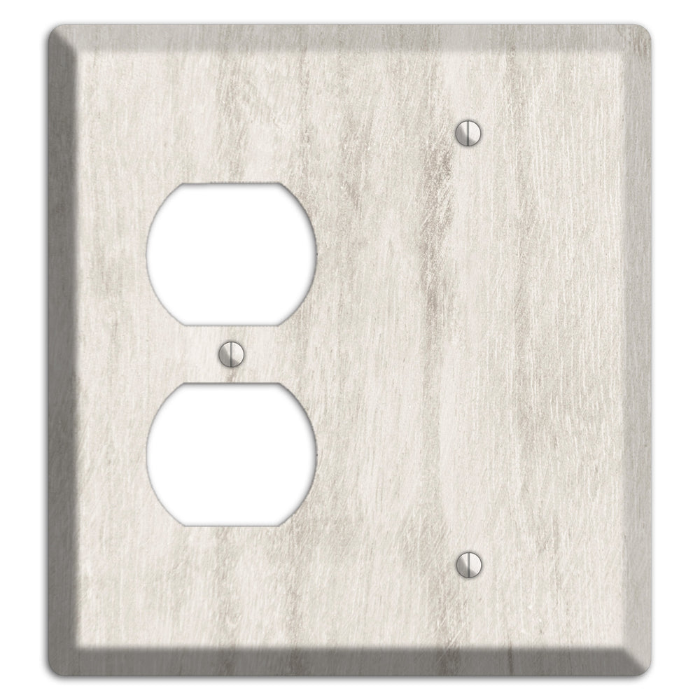 Kangaroo Antique Duplex / Blank Wallplate