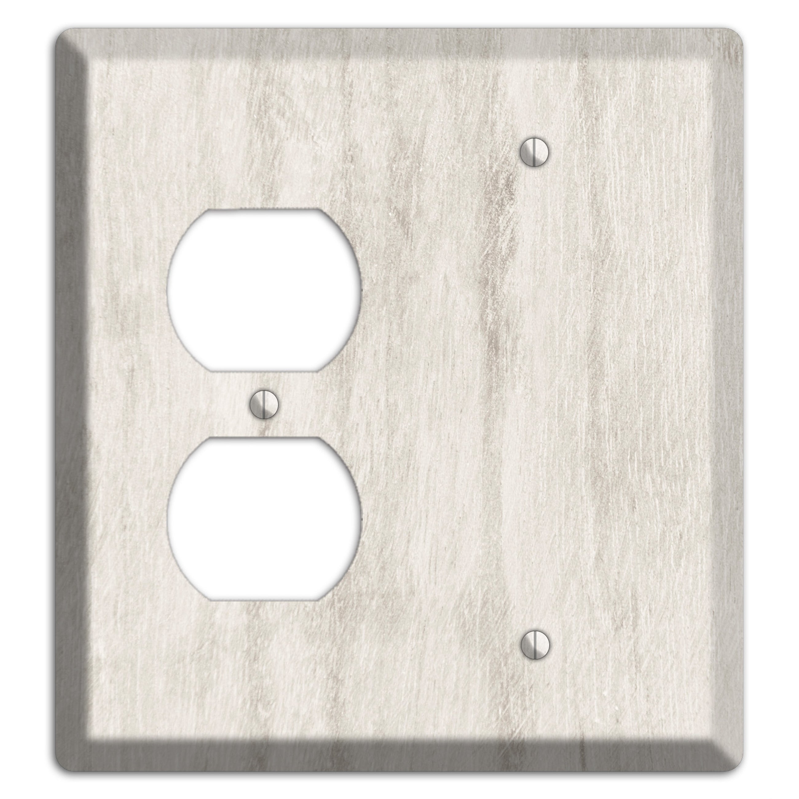 Kangaroo Antique Duplex / Blank Wallplate