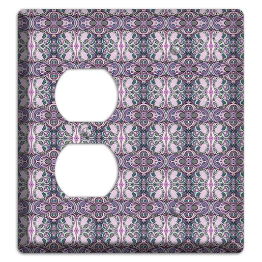 Pink Purple Sage Tapestry 2 Duplex / Blank Wallplate