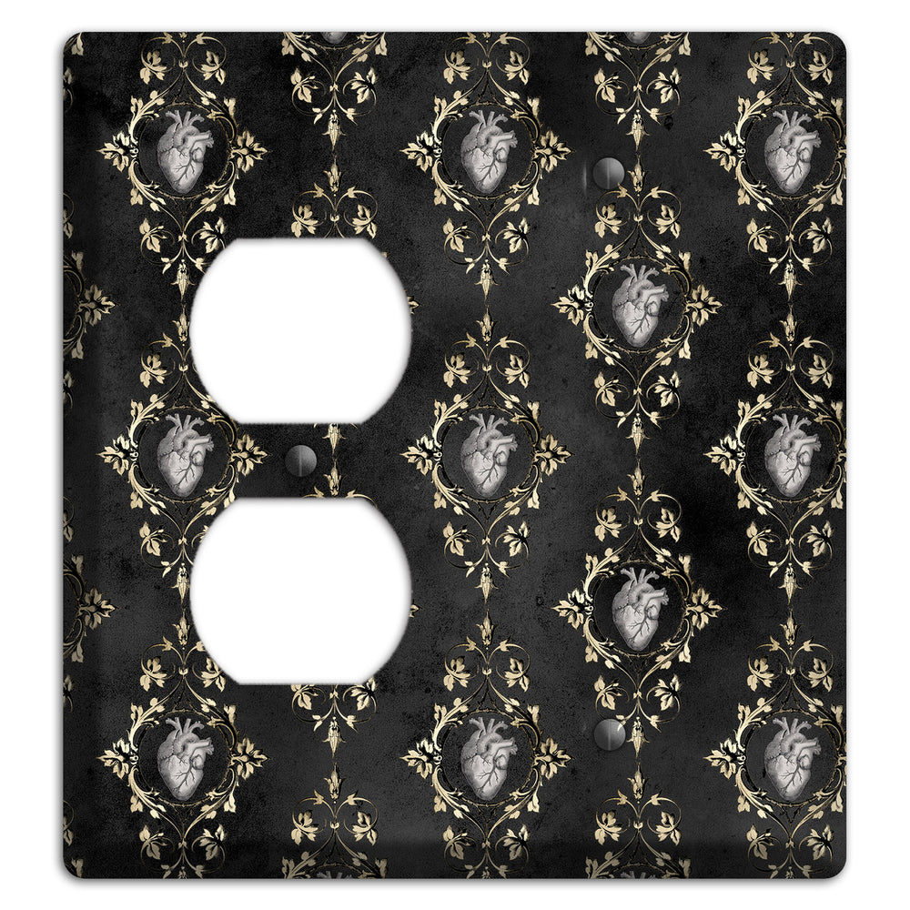 Edgar Allen Poe Tell-Tale Heart Duplex / Blank Wallplate