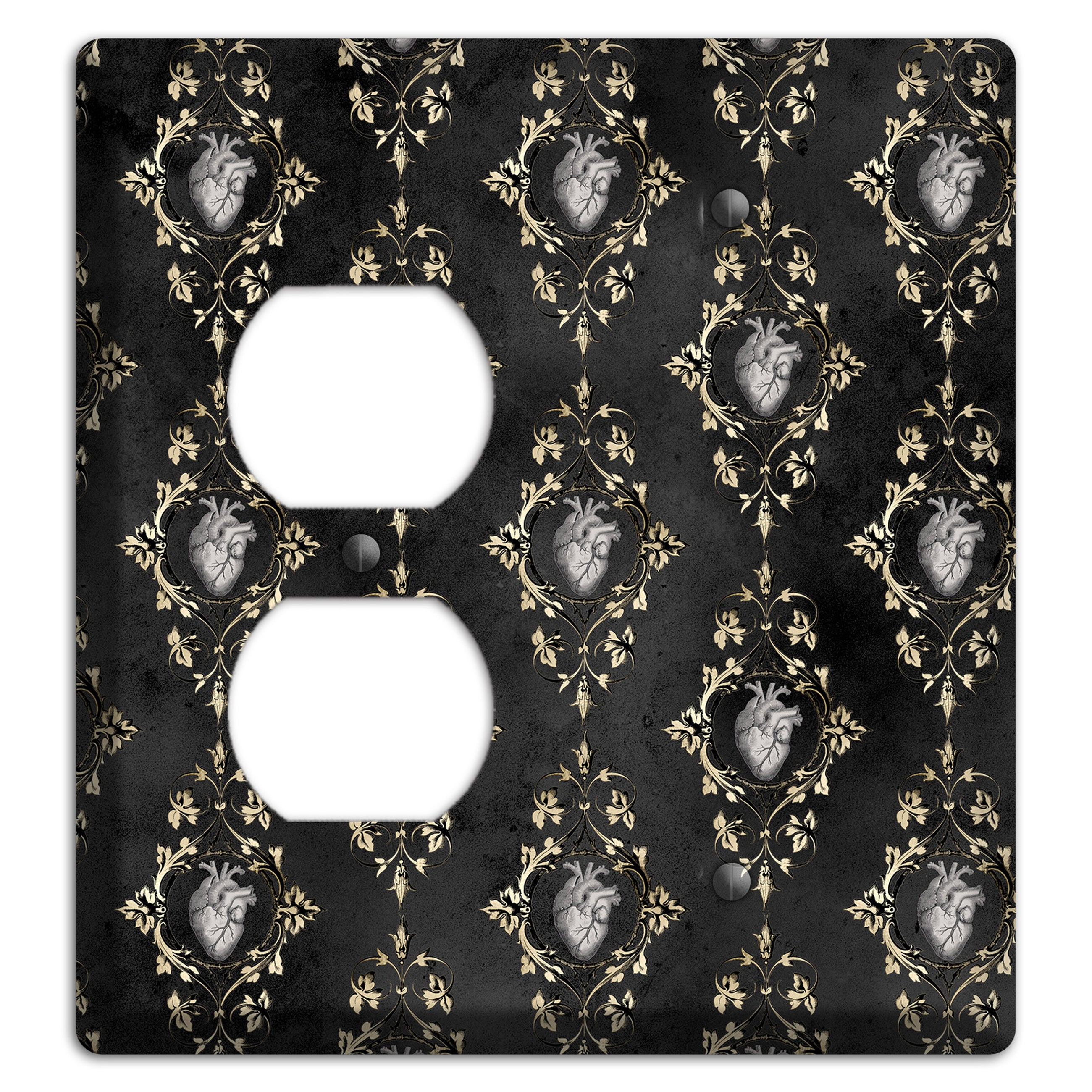 Edgar Allen Poe Tell-Tale Heart Duplex / Blank Wallplate