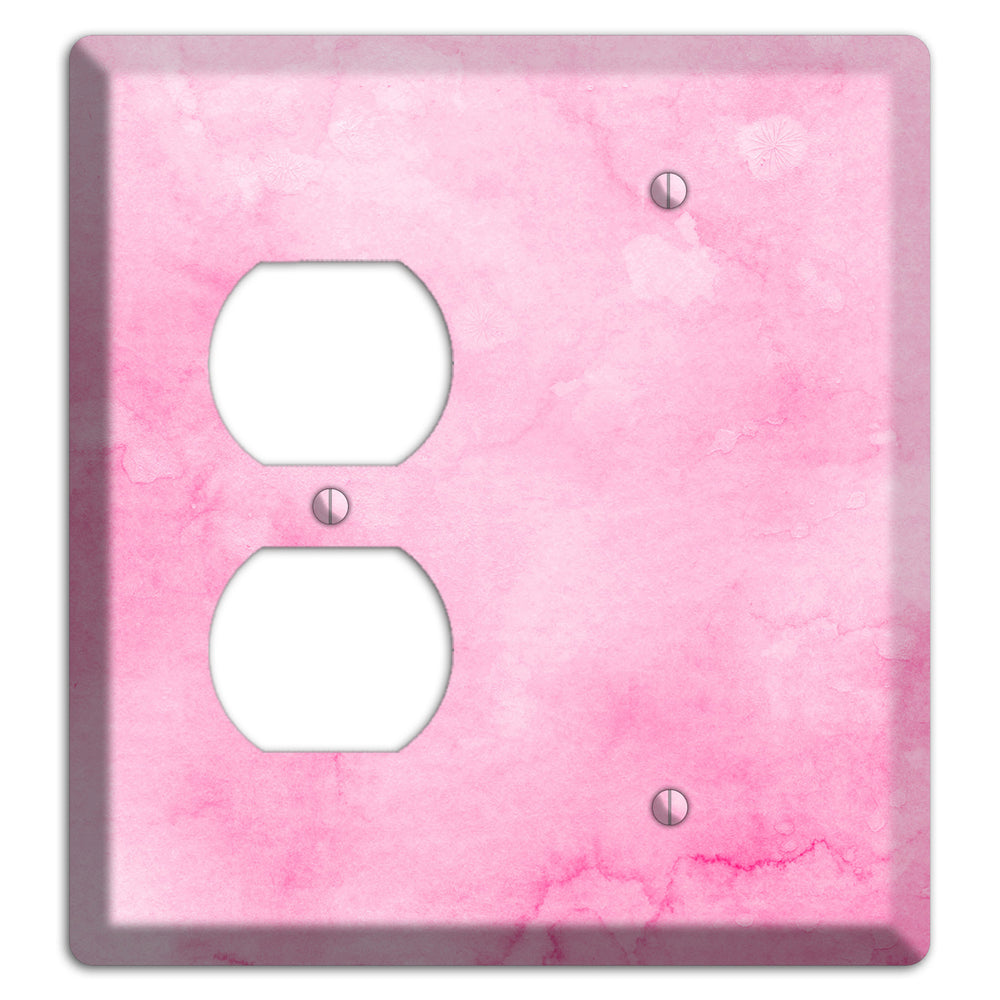 Cinderella Pink Texture Duplex / Blank Wallplate