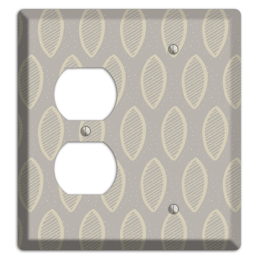 Simple Scandanavian Style W Duplex / Blank Wallplate