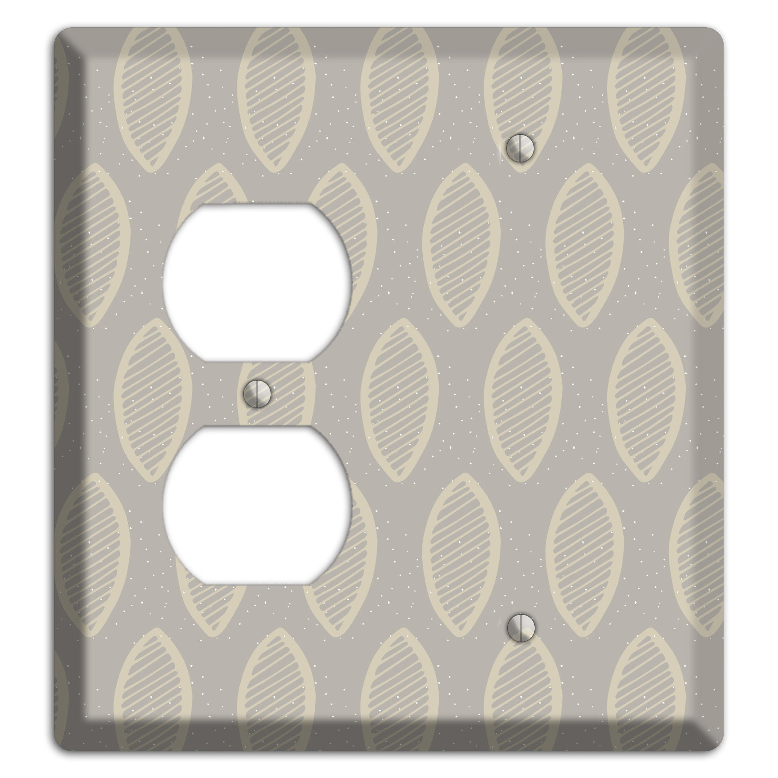 Simple Scandanavian Style W Duplex / Blank Wallplate