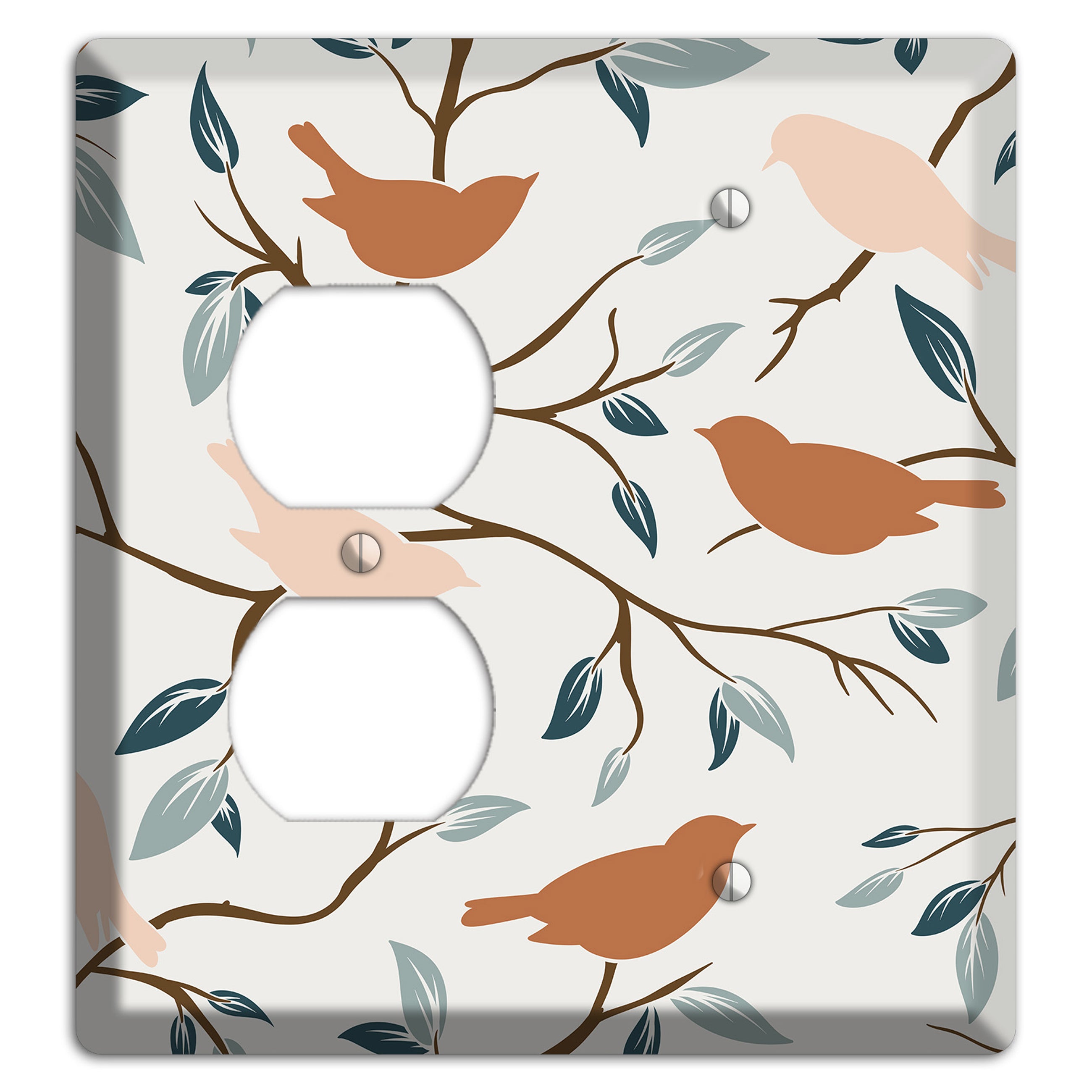 Bird Branch 1 Duplex / Blank Wallplate