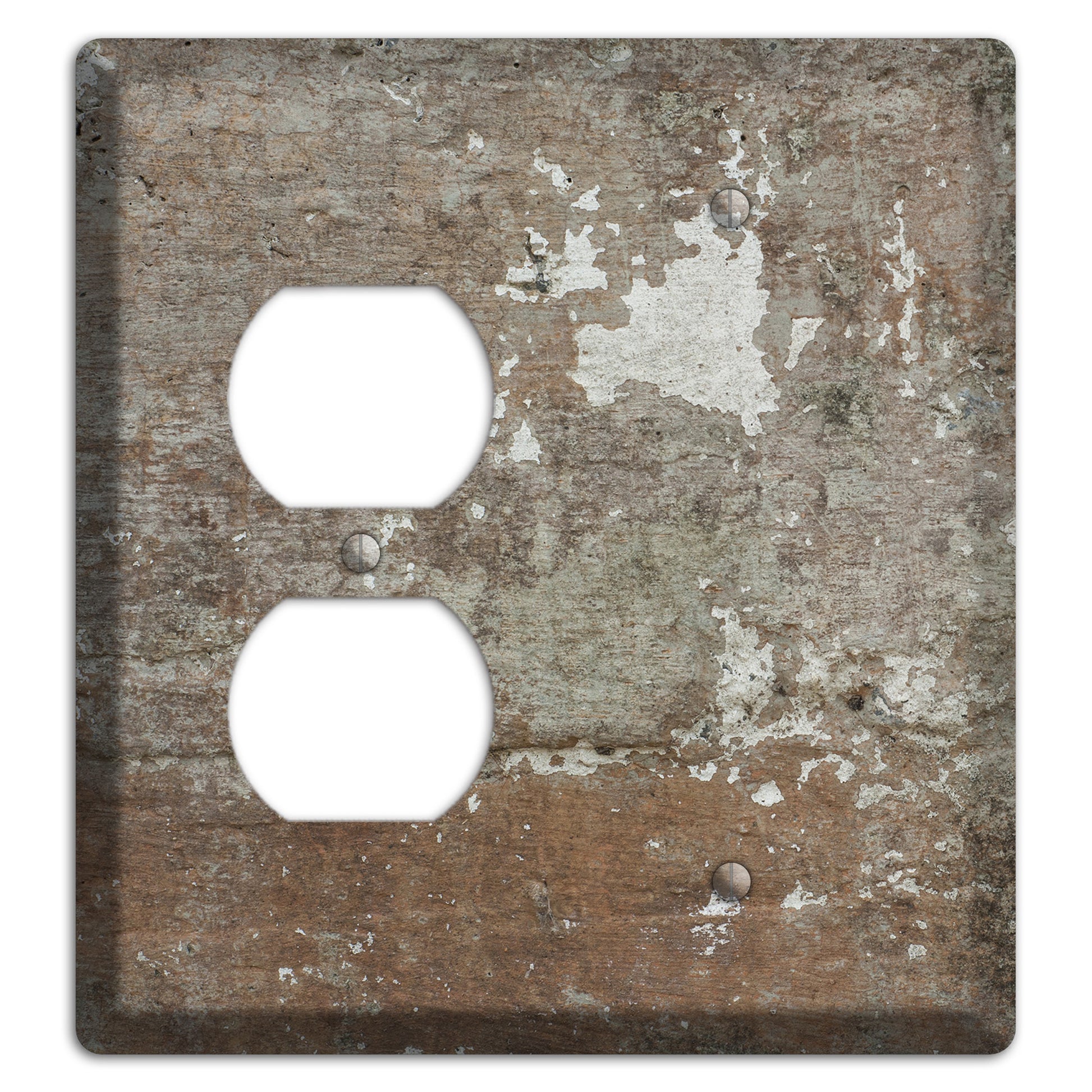 Old Concrete 11 Duplex / Blank Wallplate