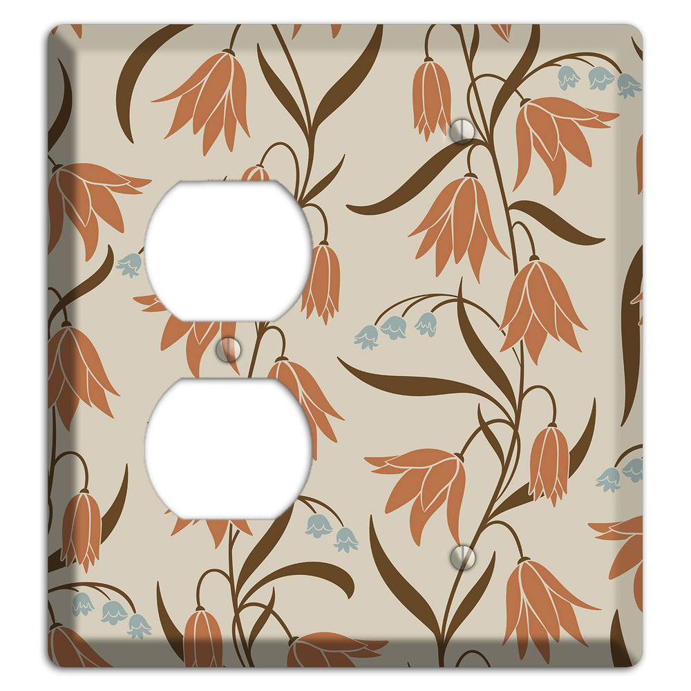 Spring Floral 1 Duplex / Blank Wallplate