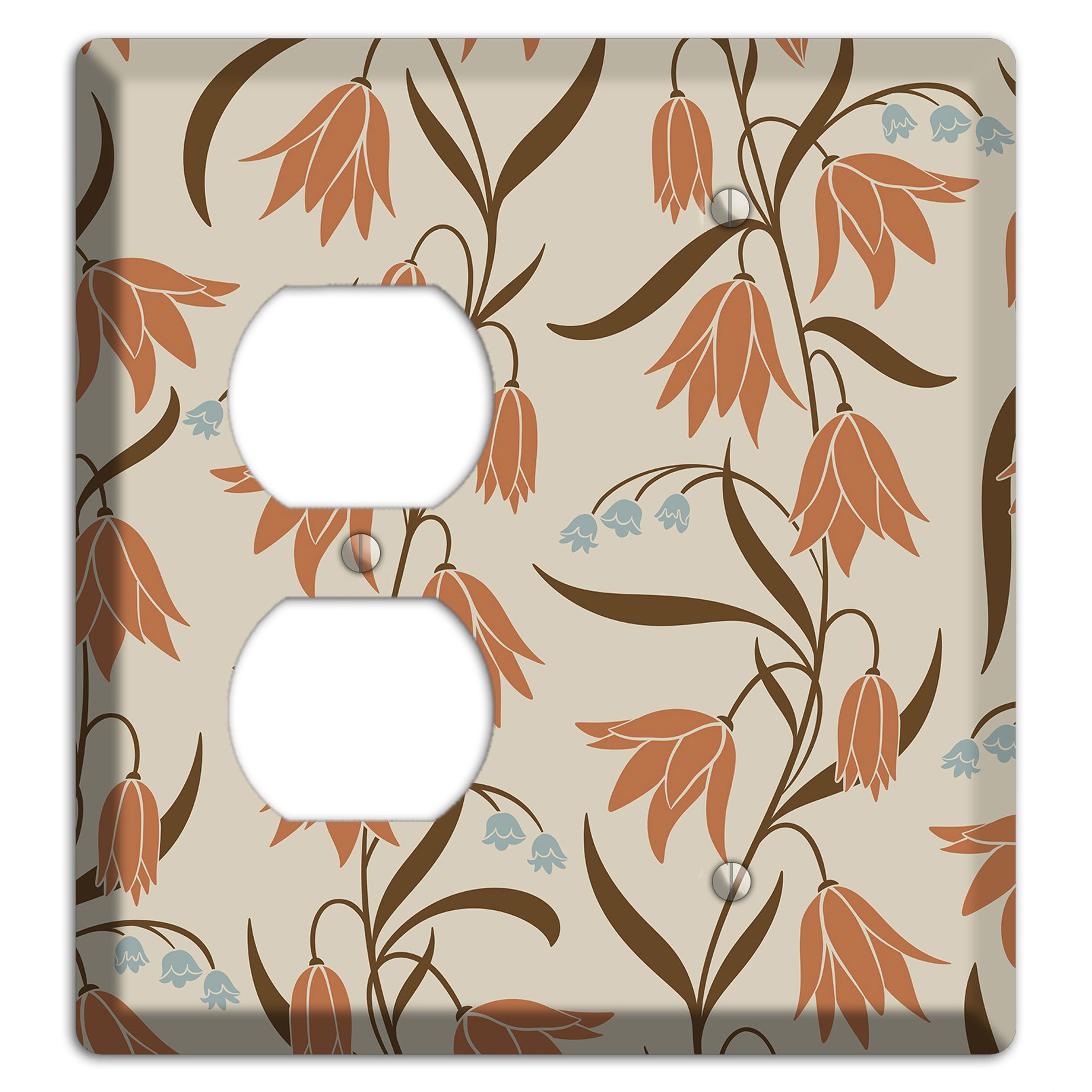 Spring Floral 1 Duplex / Blank Wallplate