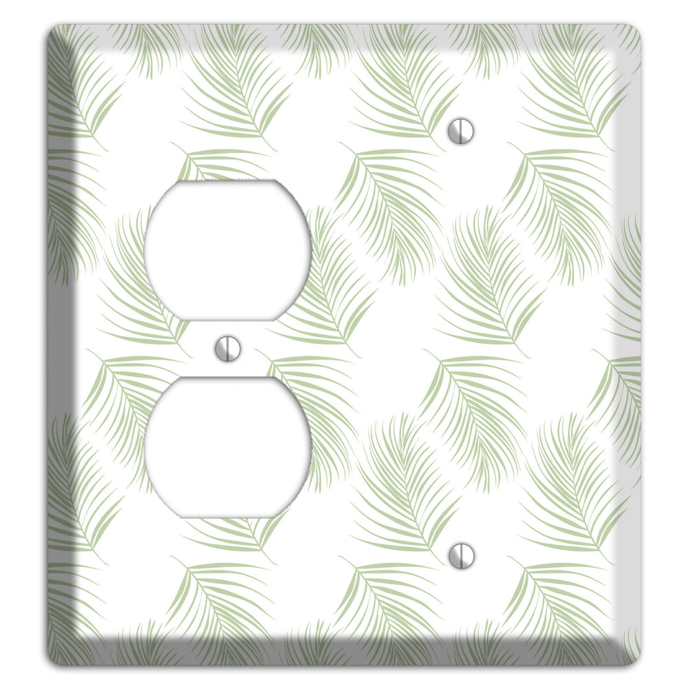 Leaves Style GG Duplex / Blank Wallplate
