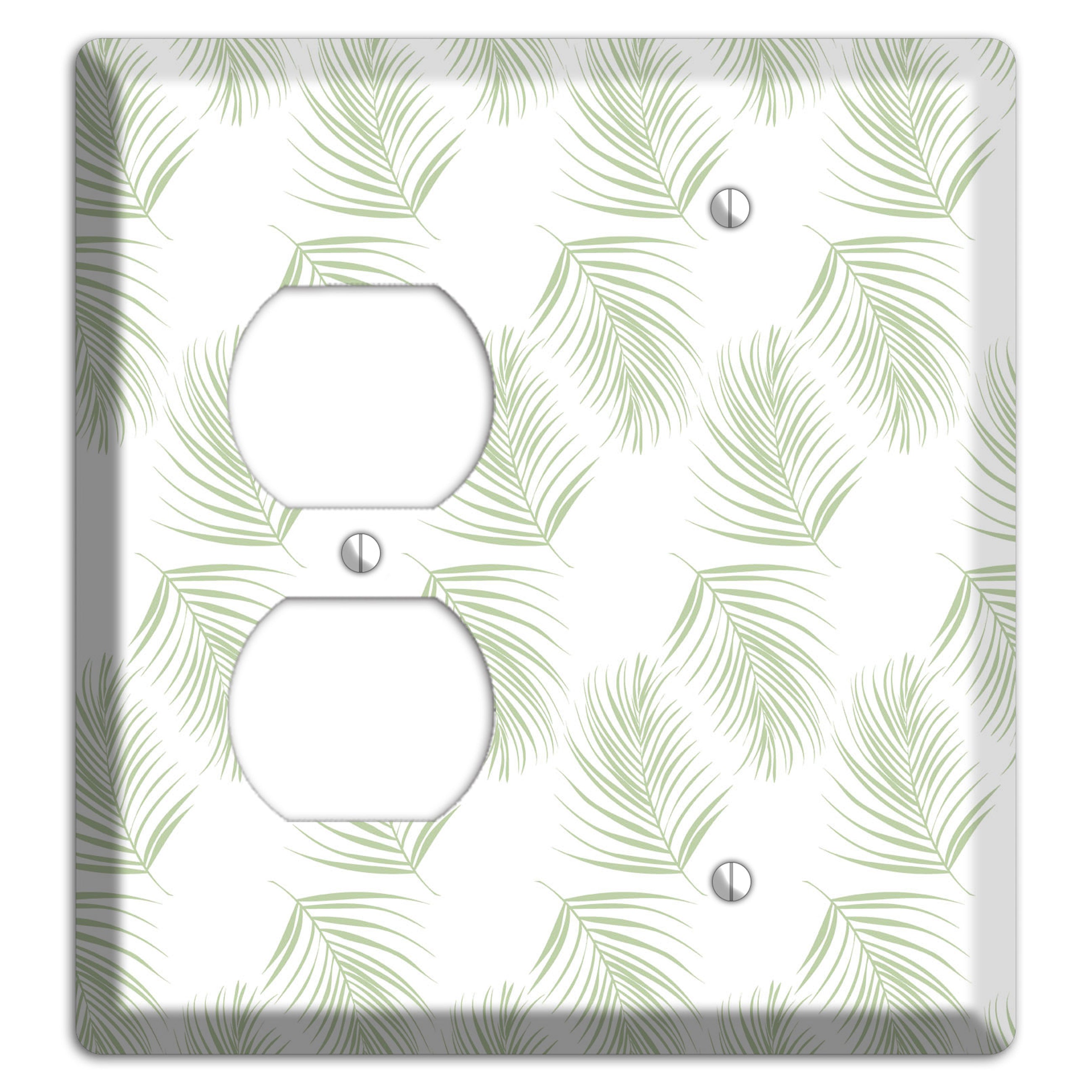 Leaves Style GG Duplex / Blank Wallplate