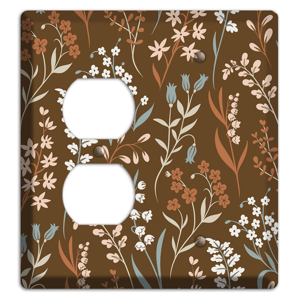 Fall Floral 1 Duplex / Blank Wallplate