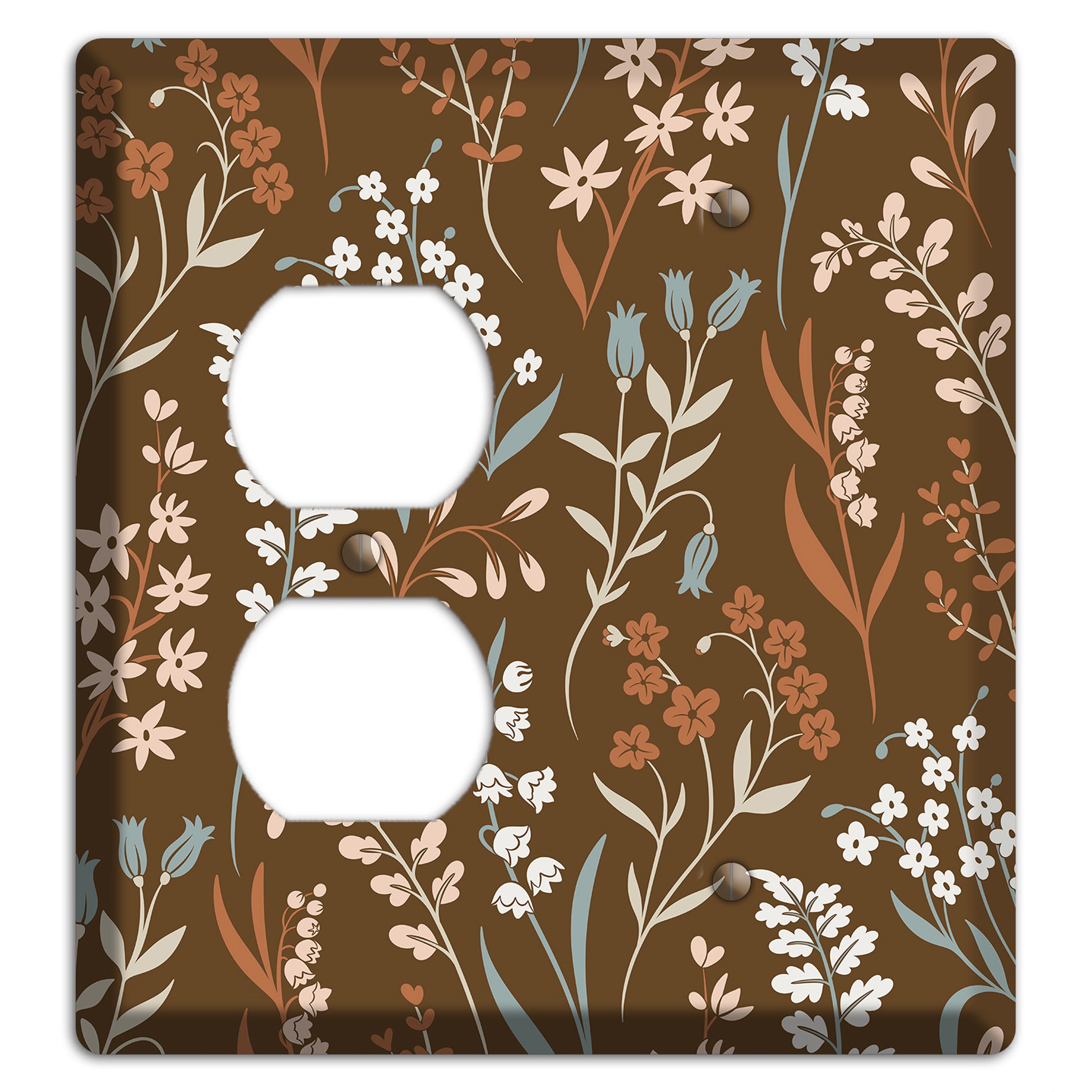 Fall Floral 1 Duplex / Blank Wallplate