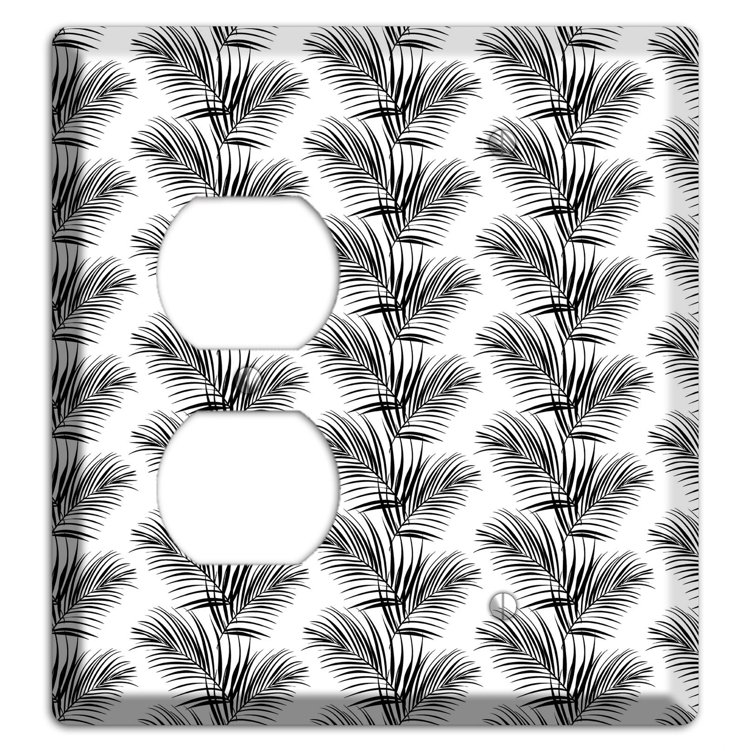 Leaves Style I Duplex / Blank Wallplate