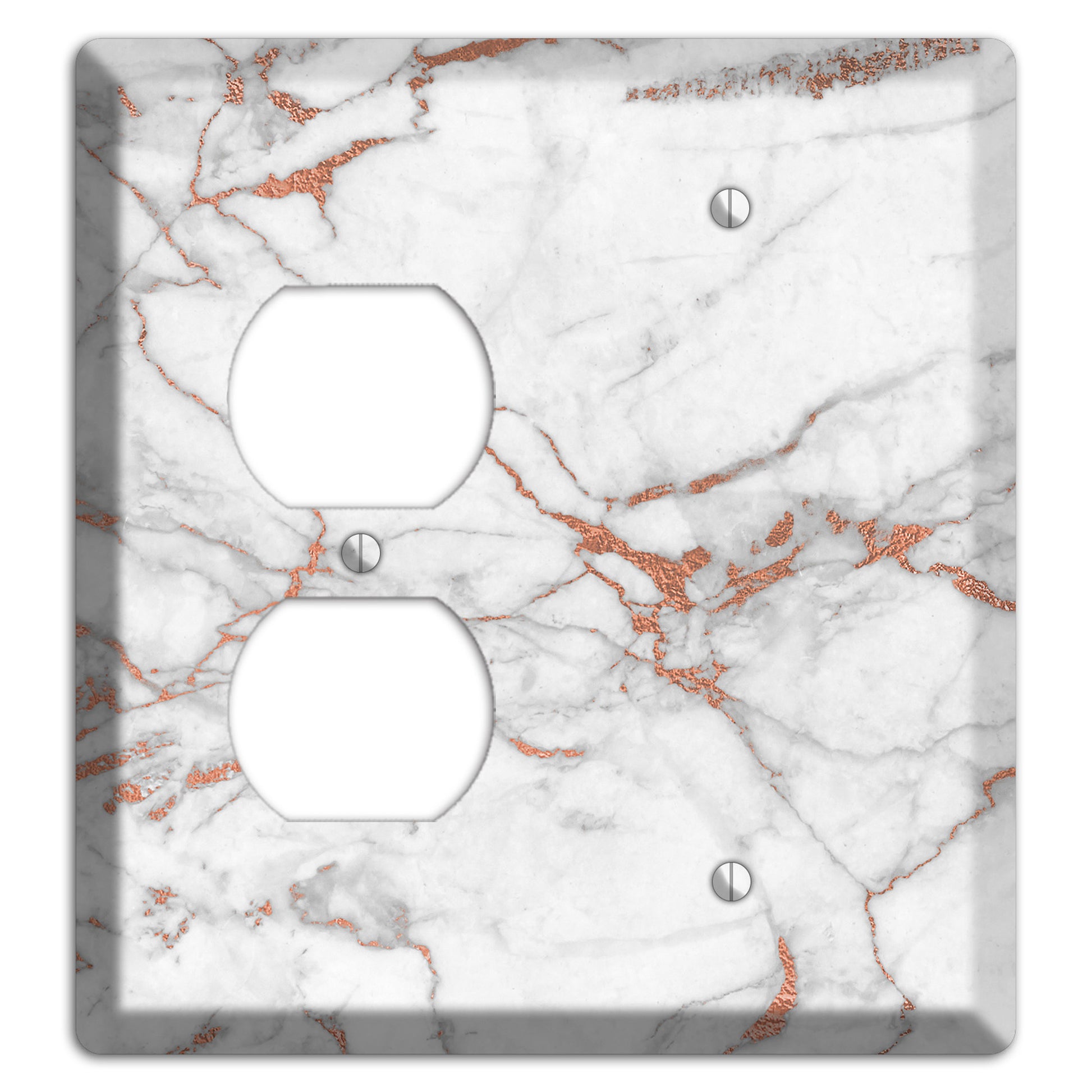 Copperfield Copper Duplex / Blank Wallplate