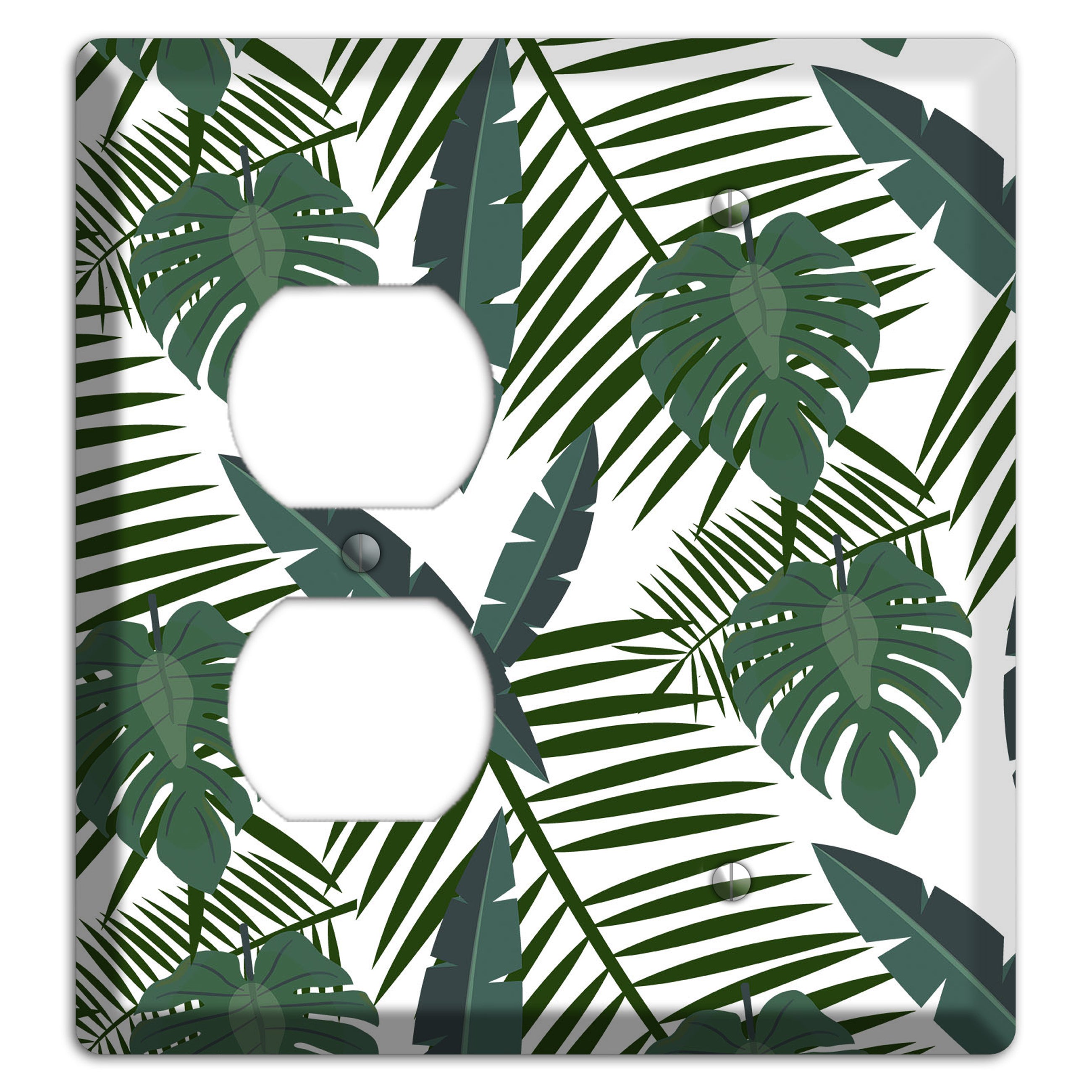 Leaves Style FF Duplex / Blank Wallplate
