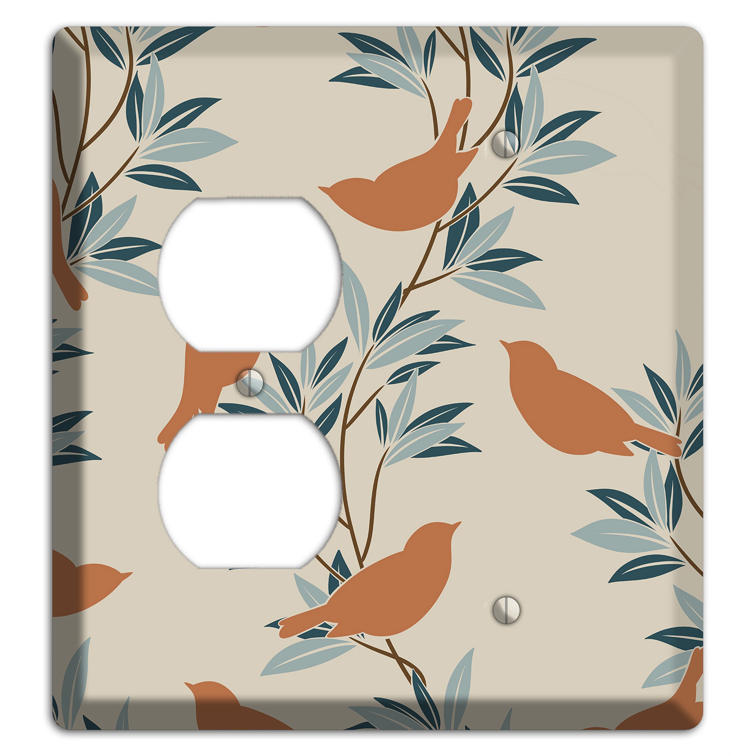Bird Branch 2 Duplex / Blank Wallplate