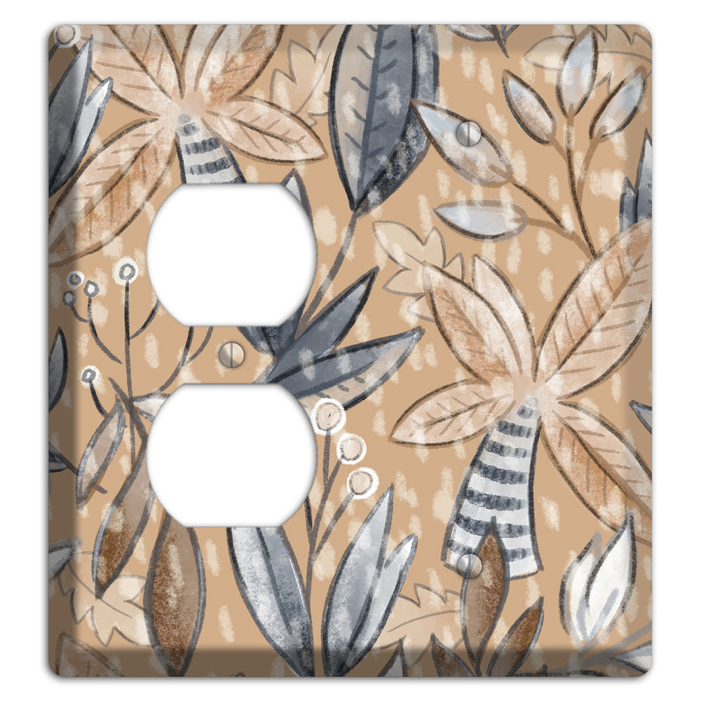 Autumn Leaves Duplex / Blank Wallplate