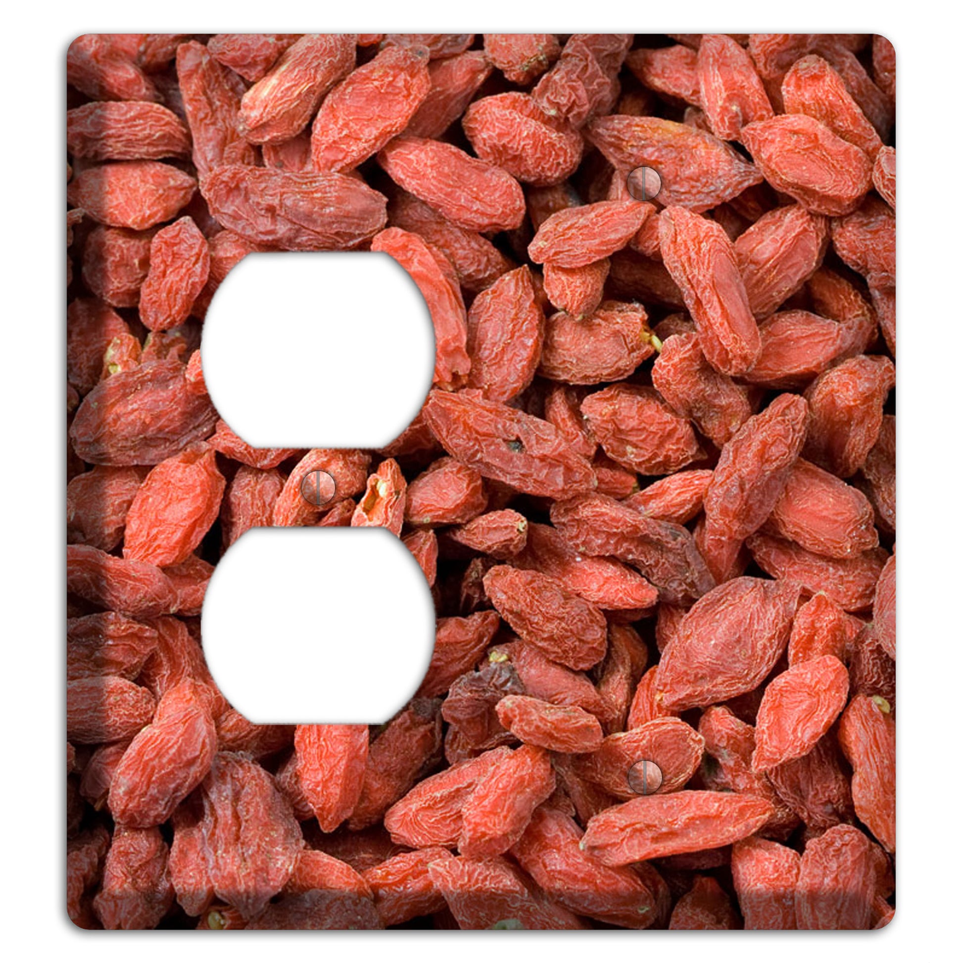 Goji Berries Duplex / Blank Wallplate