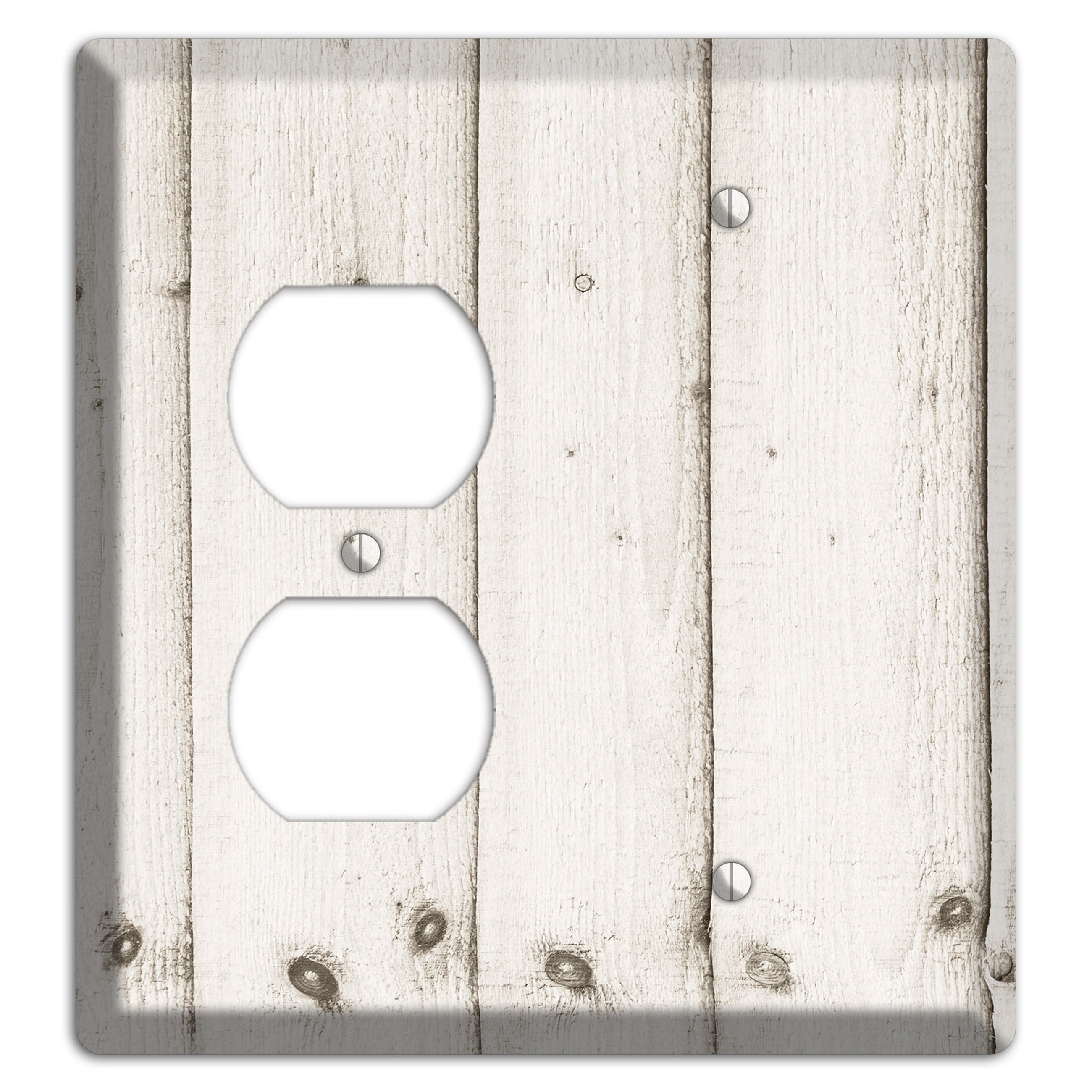 Swirl Antique Duplex / Blank Wallplate