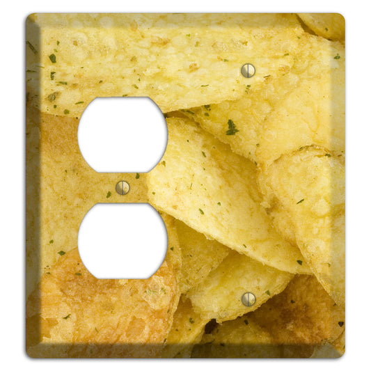 Chips Duplex / Blank Wallplate