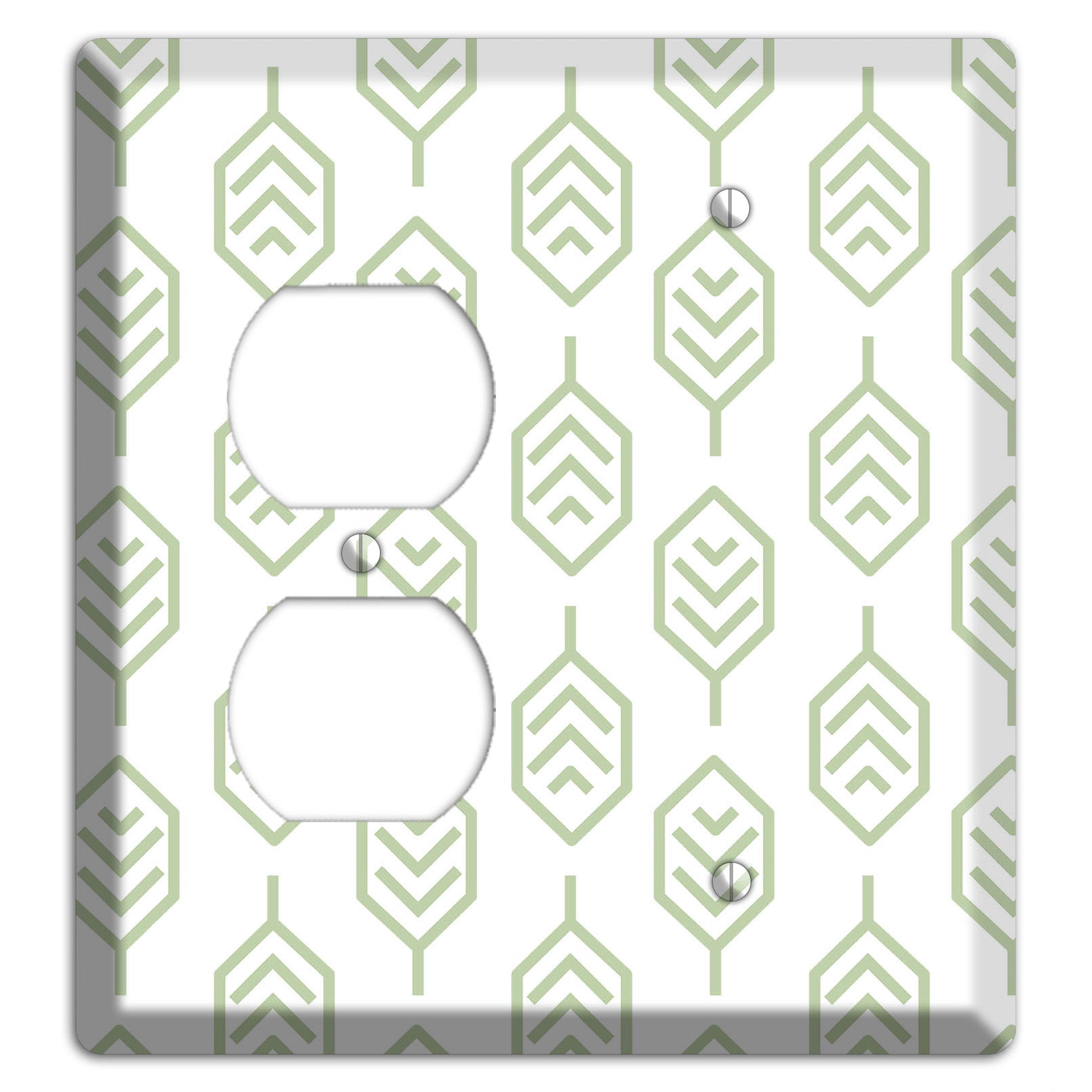 Leaves Style S Duplex / Blank Wallplate