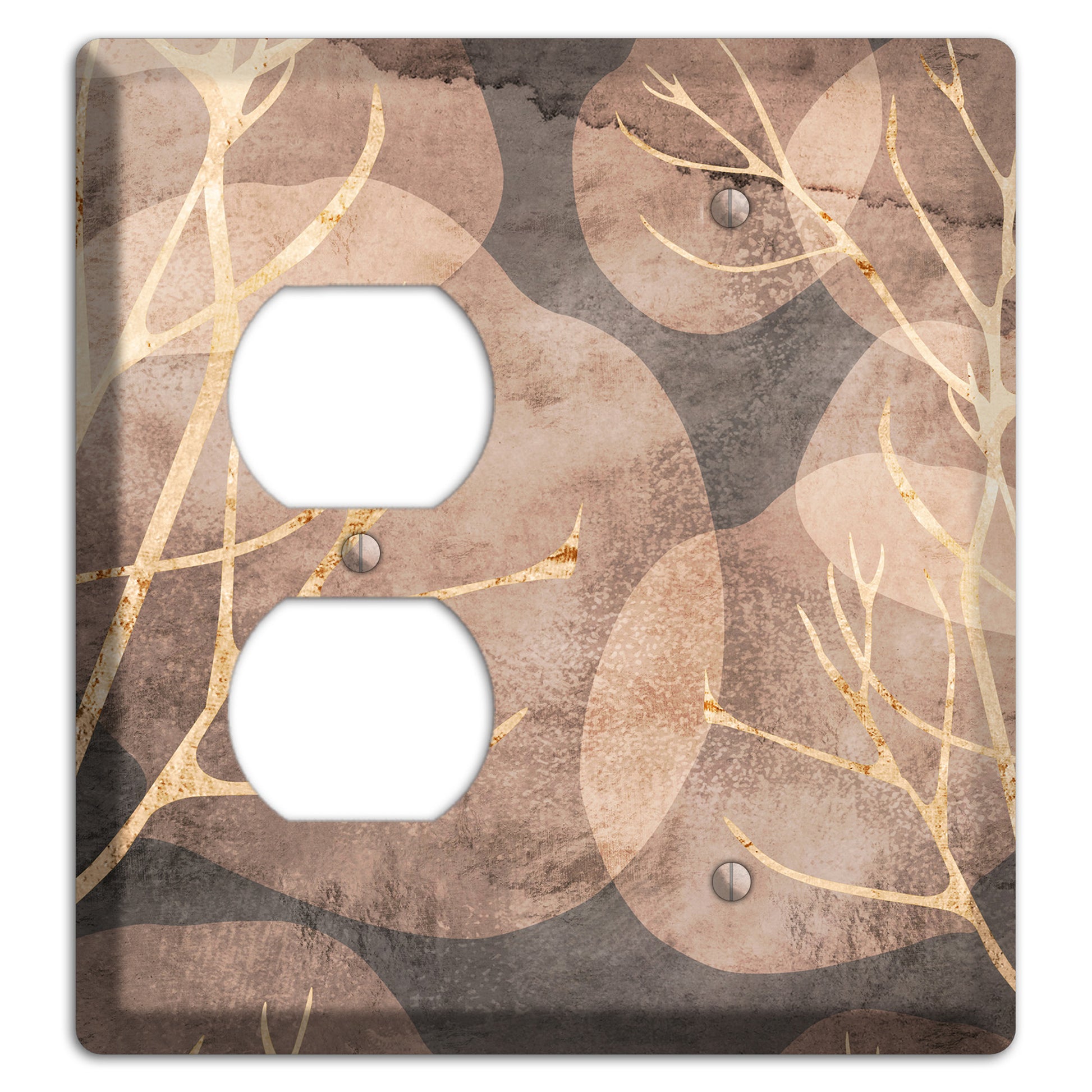 Autumn Leaves Duplex / Blank Wallplate
