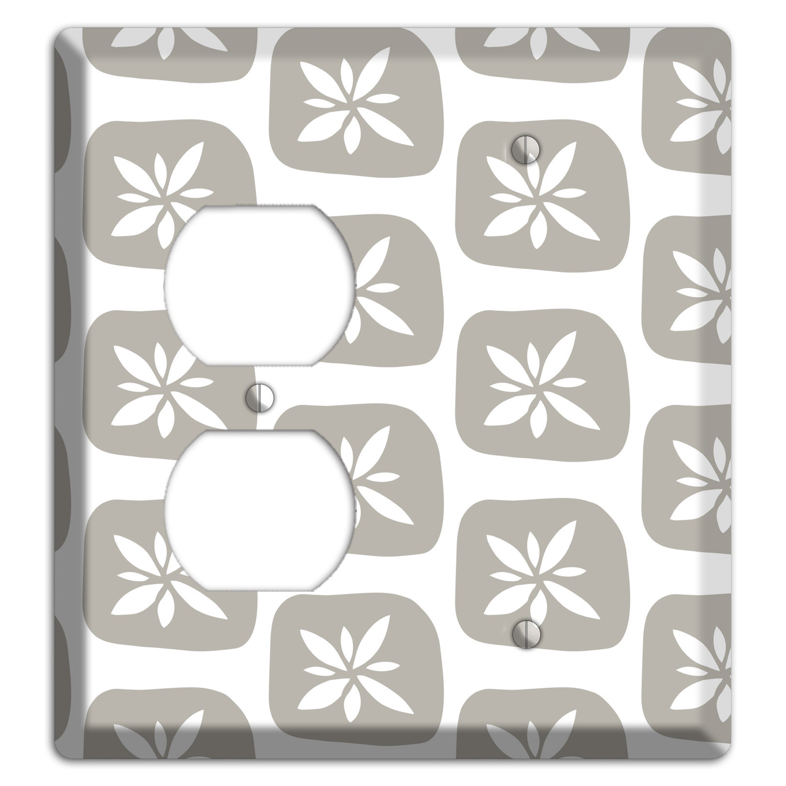 Simple Scandanavian Style GG Duplex / Blank Wallplate