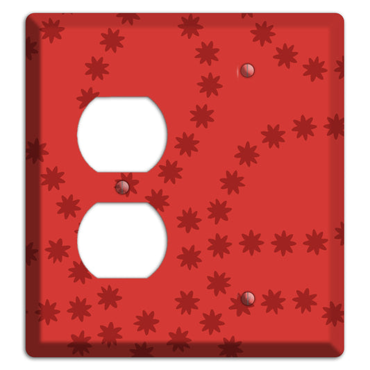 Multi Red Constellation Duplex / Blank Wallplate