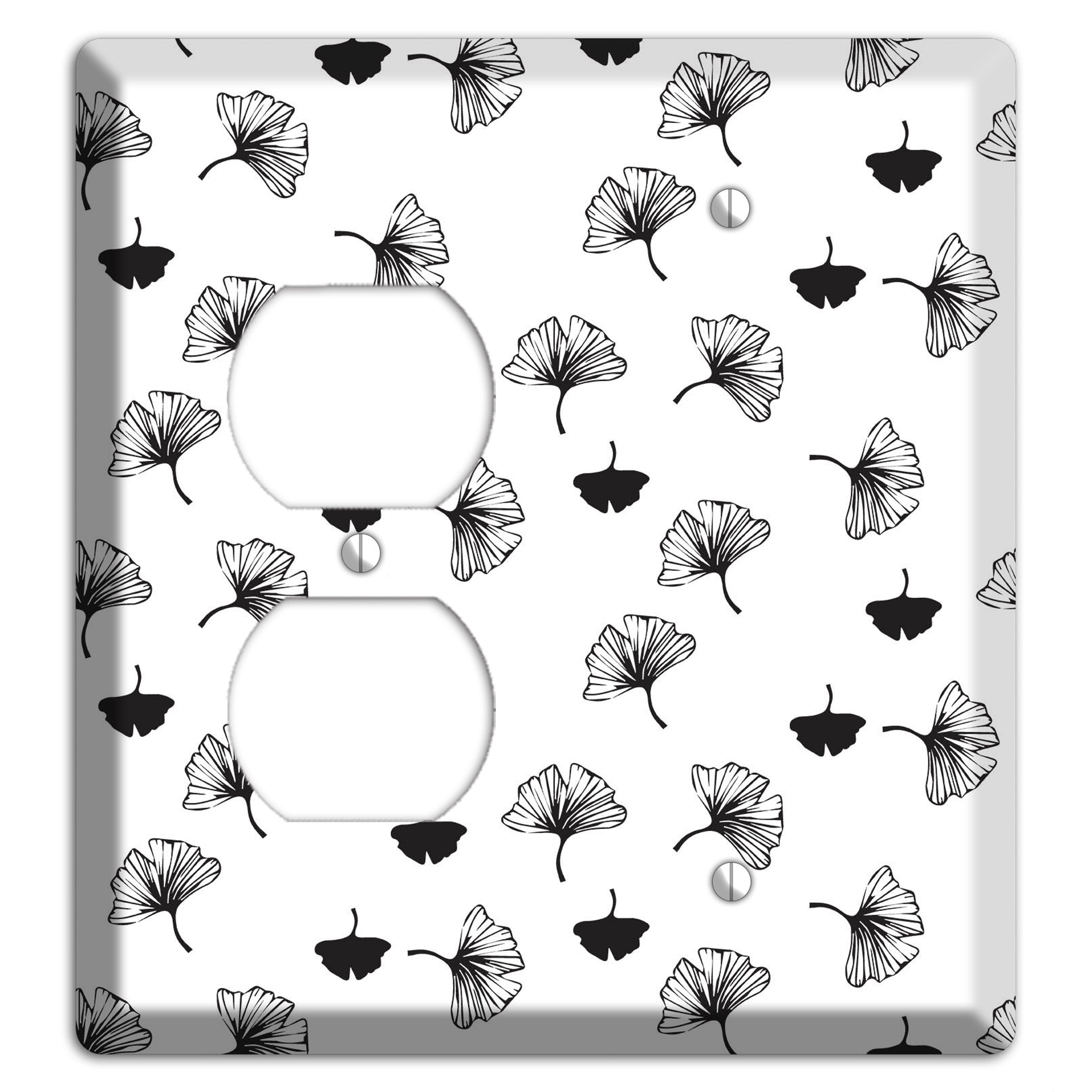 Leaves Style G Duplex / Blank Wallplate