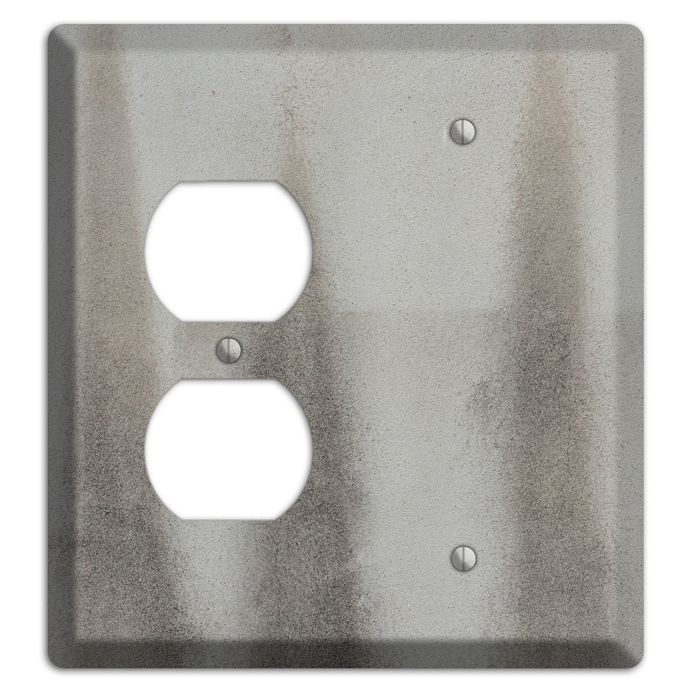 Old Concrete 17 Duplex / Blank Wallplate