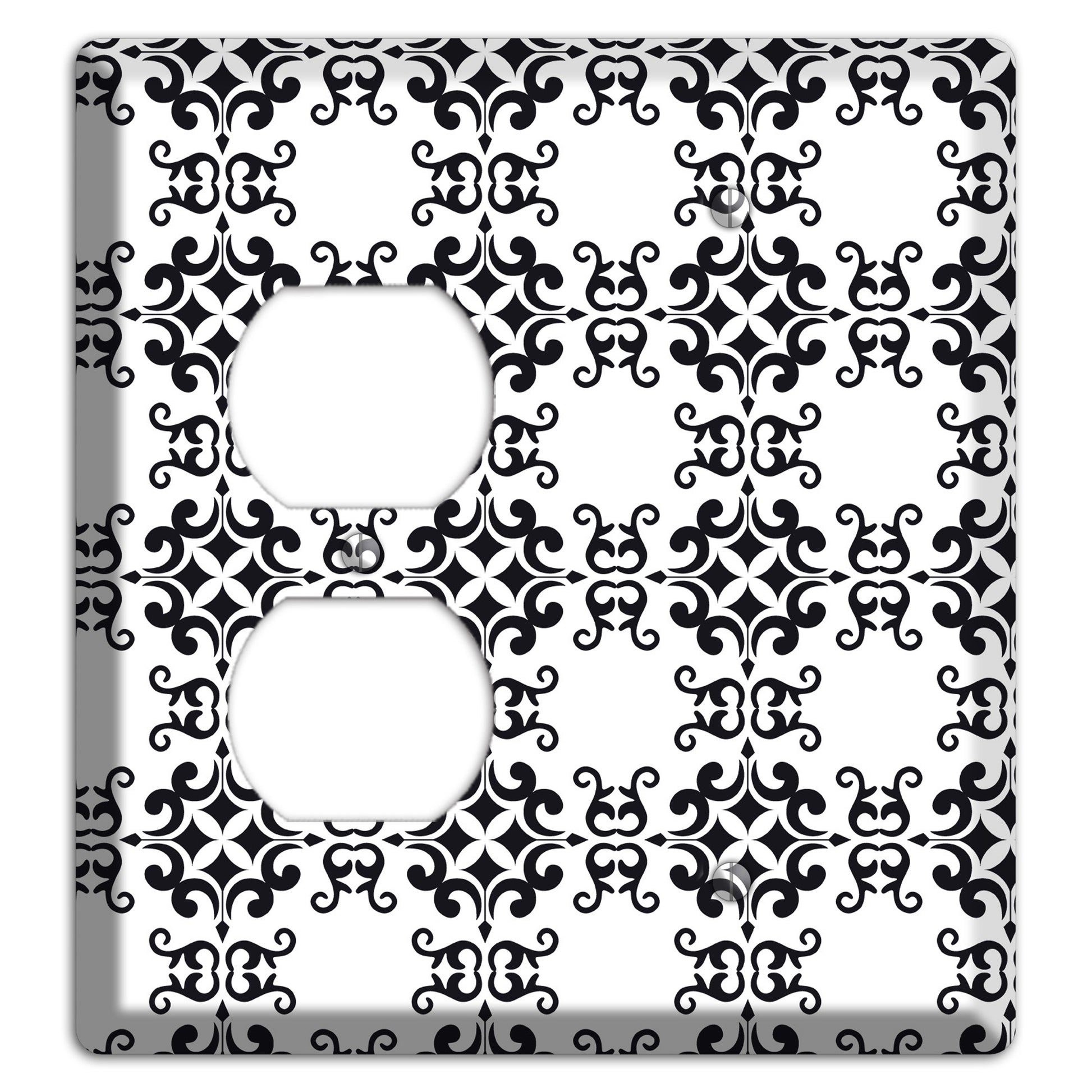 Moroccan 5 Duplex / Blank Wallplate