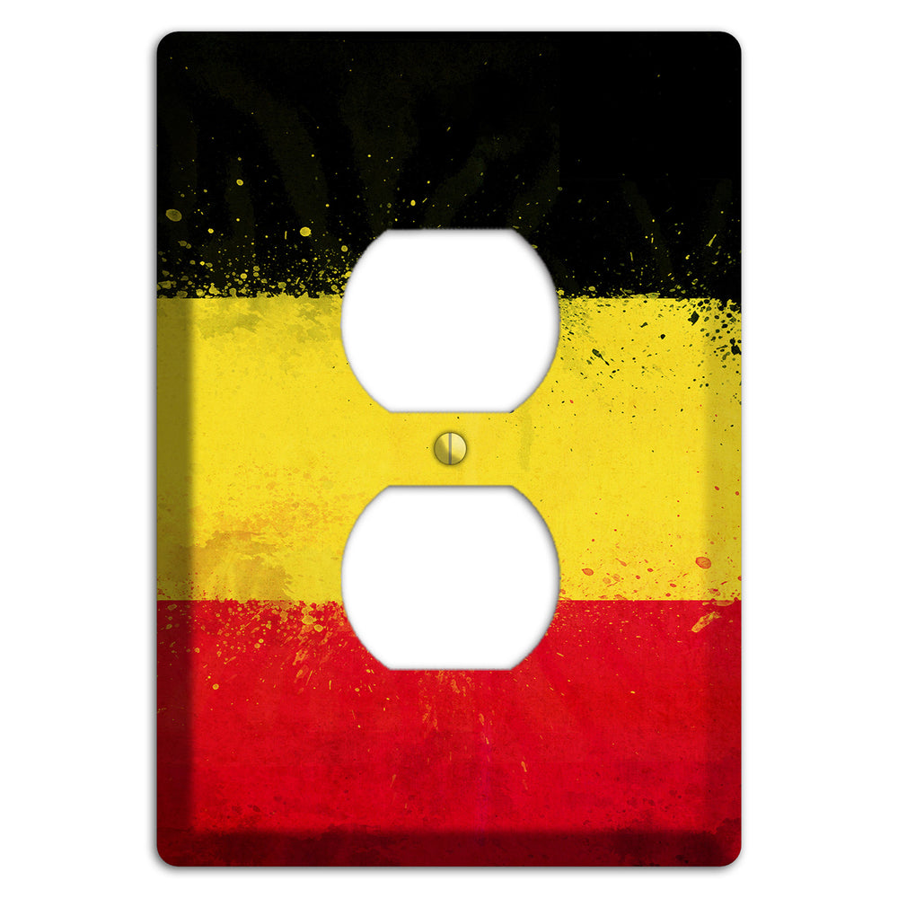 Belgium Cover Plates Duplex Outlet Wallplate