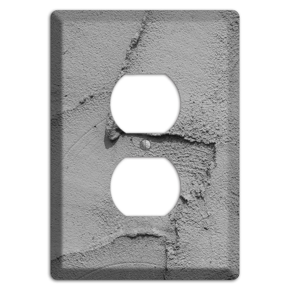 Plaster 7 Duplex Outlet Wallplate