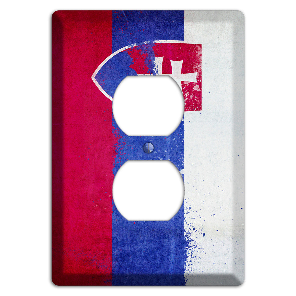 Slovakia Cover Plates Duplex Outlet Wallplate
