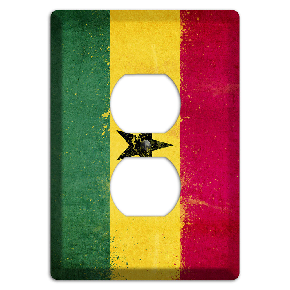 Ghana Cover Plates Duplex Outlet Wallplate