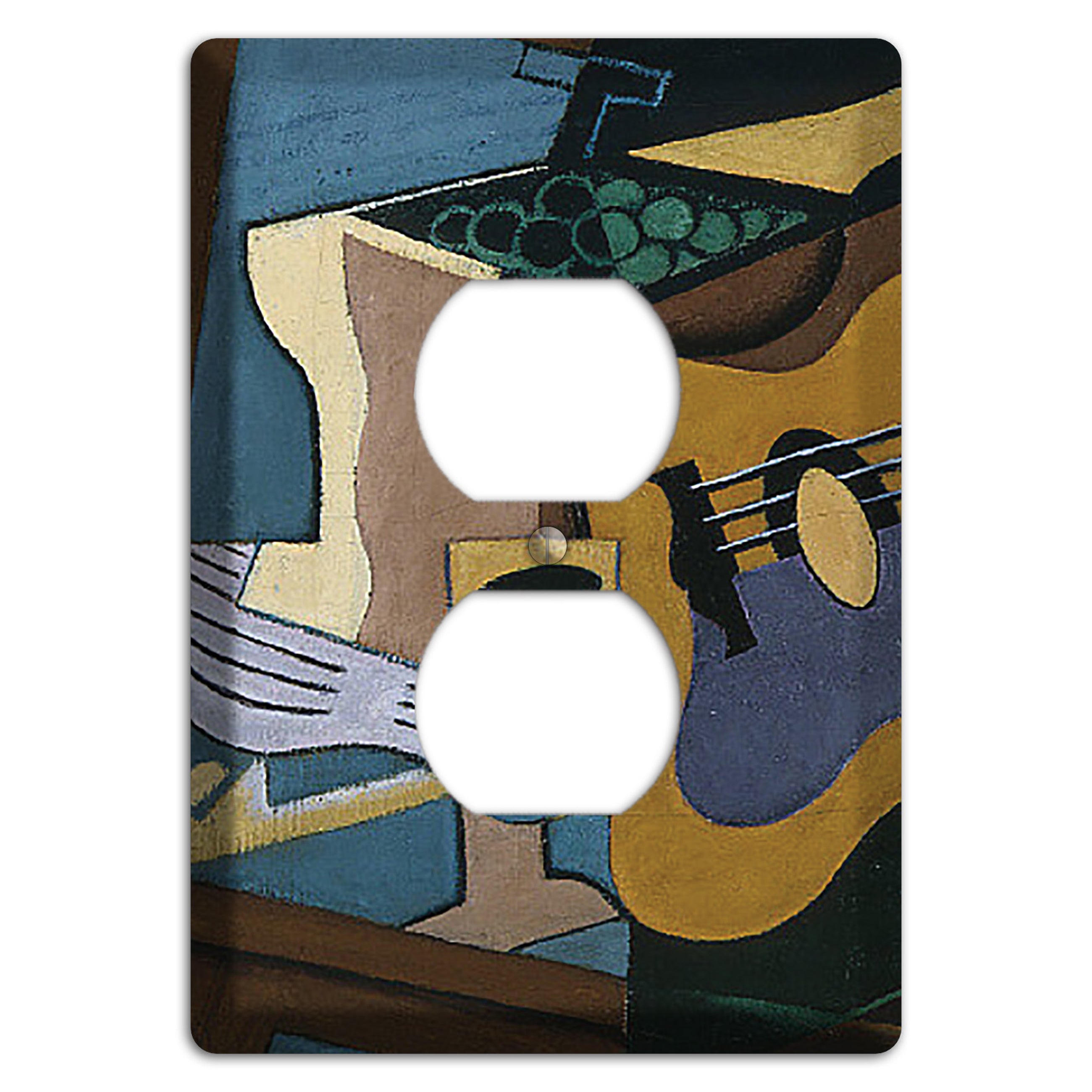 Juan Gris 3 Duplex Outlet Wallplate