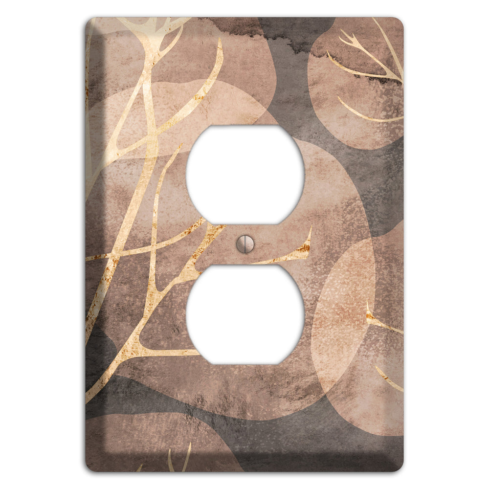 Autumn Leaves Duplex Outlet Wallplate